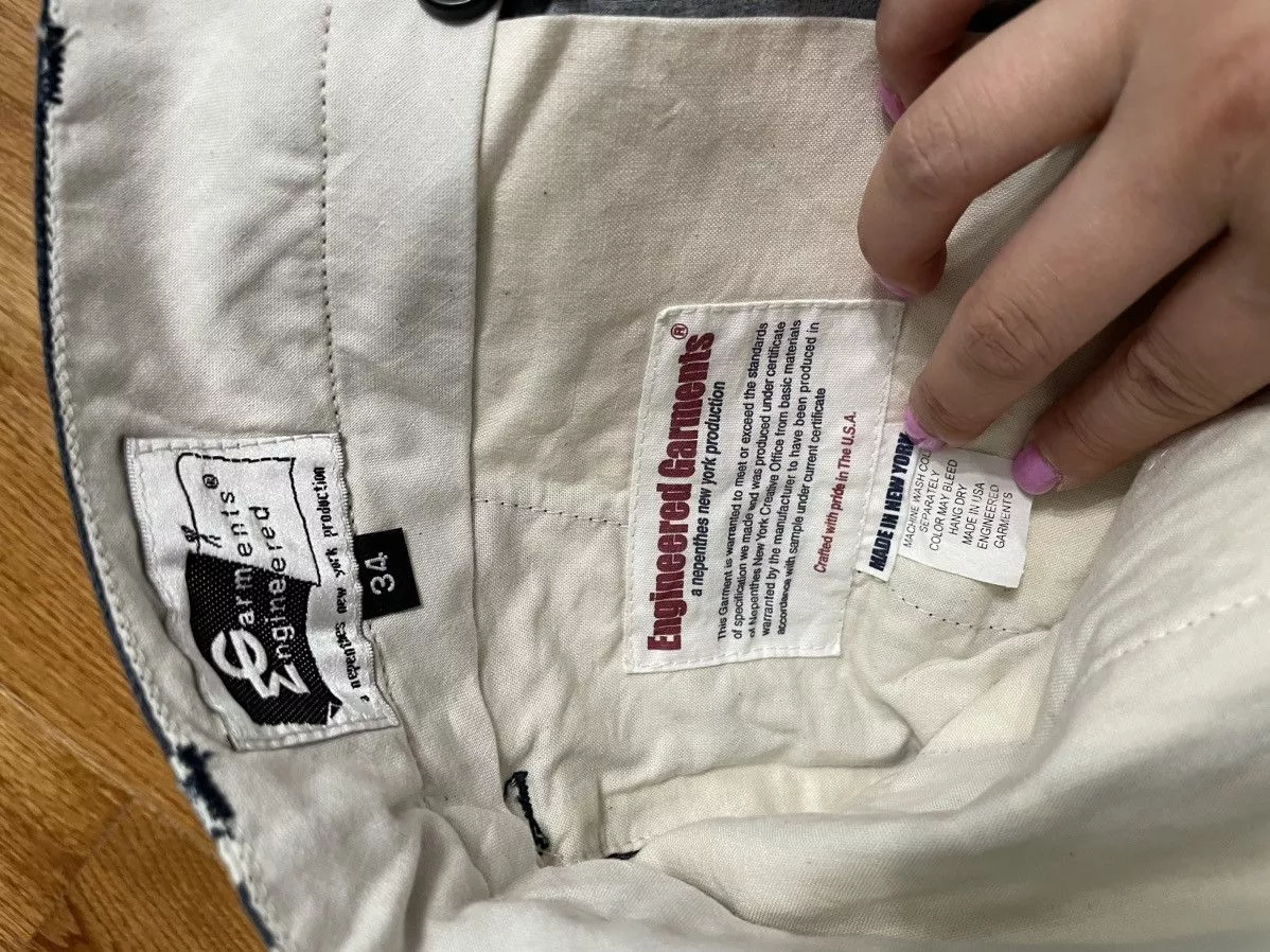 Engineered Garments Shorts Engineered Garments × Nepenthes Engineered Garments short 4 Blue