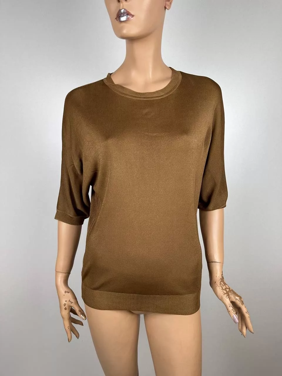 Max Mara Short Sleeve T Shirts Max Mara T-shirt MaxMara Brown