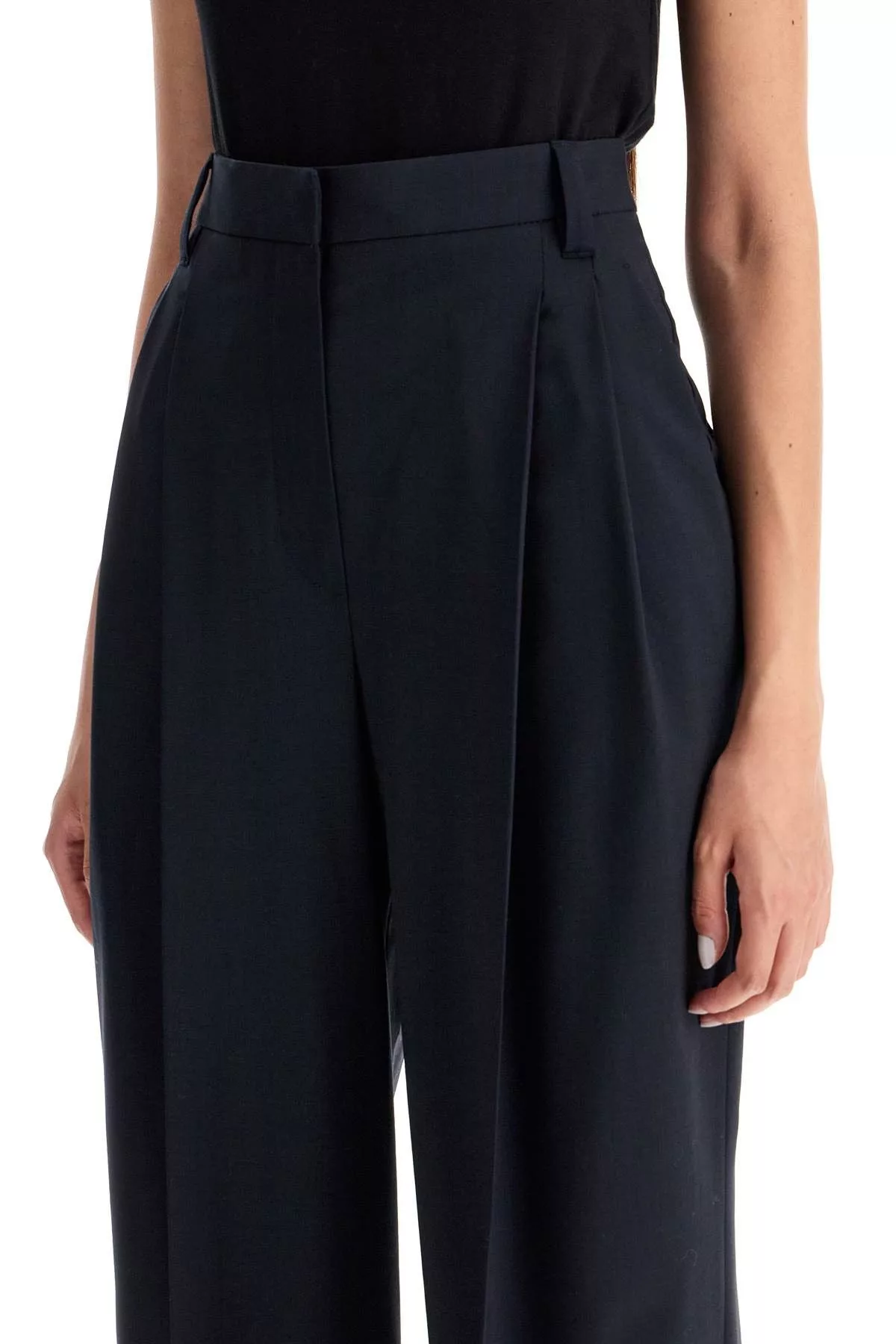 Brunello Cucinelli Pants BRUNELLO CUCINELLI Wide Tropical Luxury Trousers Multi