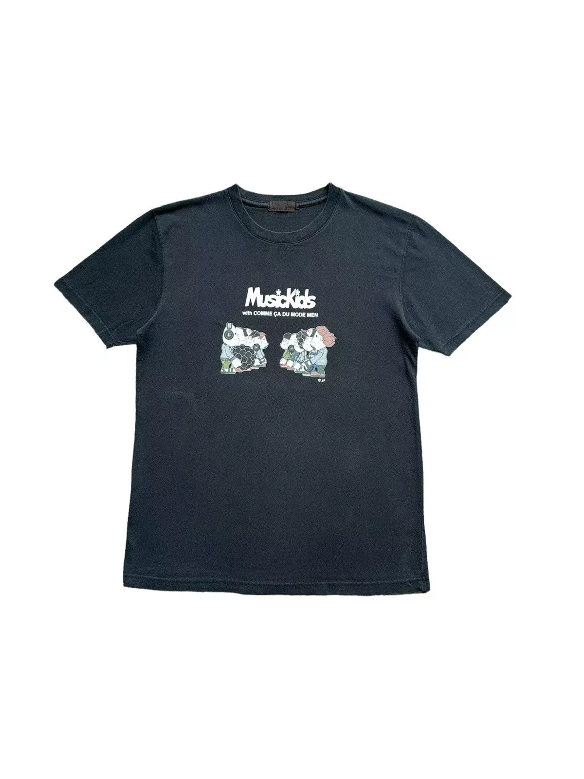Comme Ca Ism Short Sleeve T Shirts Comme Ca Ism × Comme des Garcons SS04 Comme Ca Du Mode Men x Musickids Black Vintage
