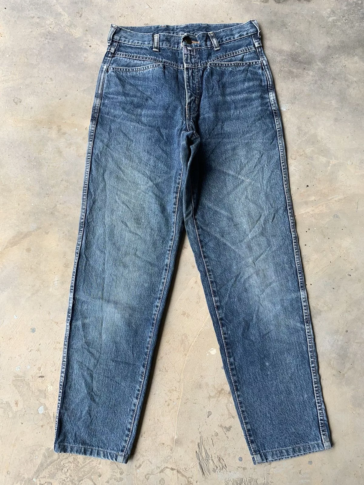 Edwin Denim Edwin × Vintage VINTAGE EDWIN DISTRESSED DENIM Blue