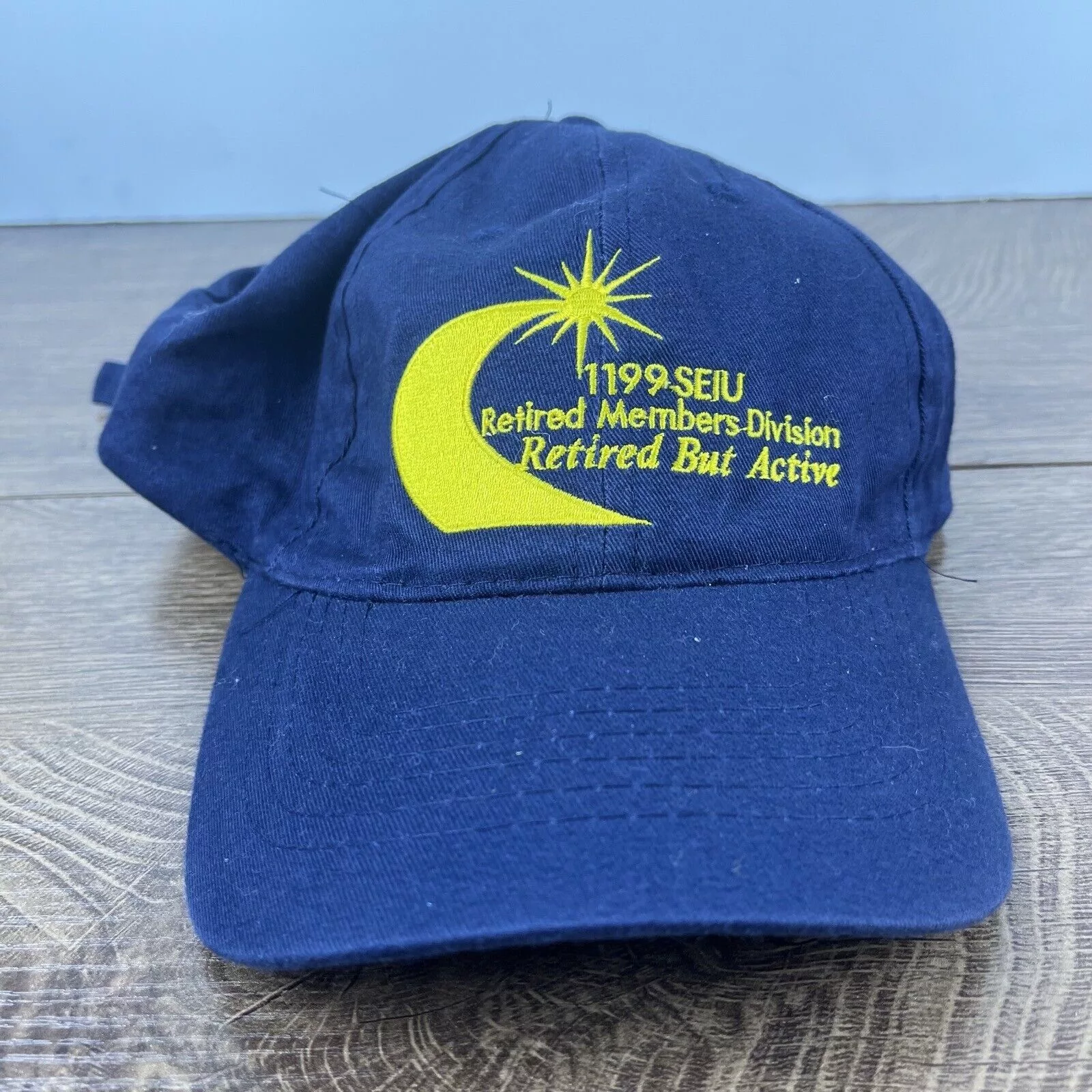 Other Hats Other 1199 SEIU Hat Retired Active Adjustable Hat Blue Adjustable