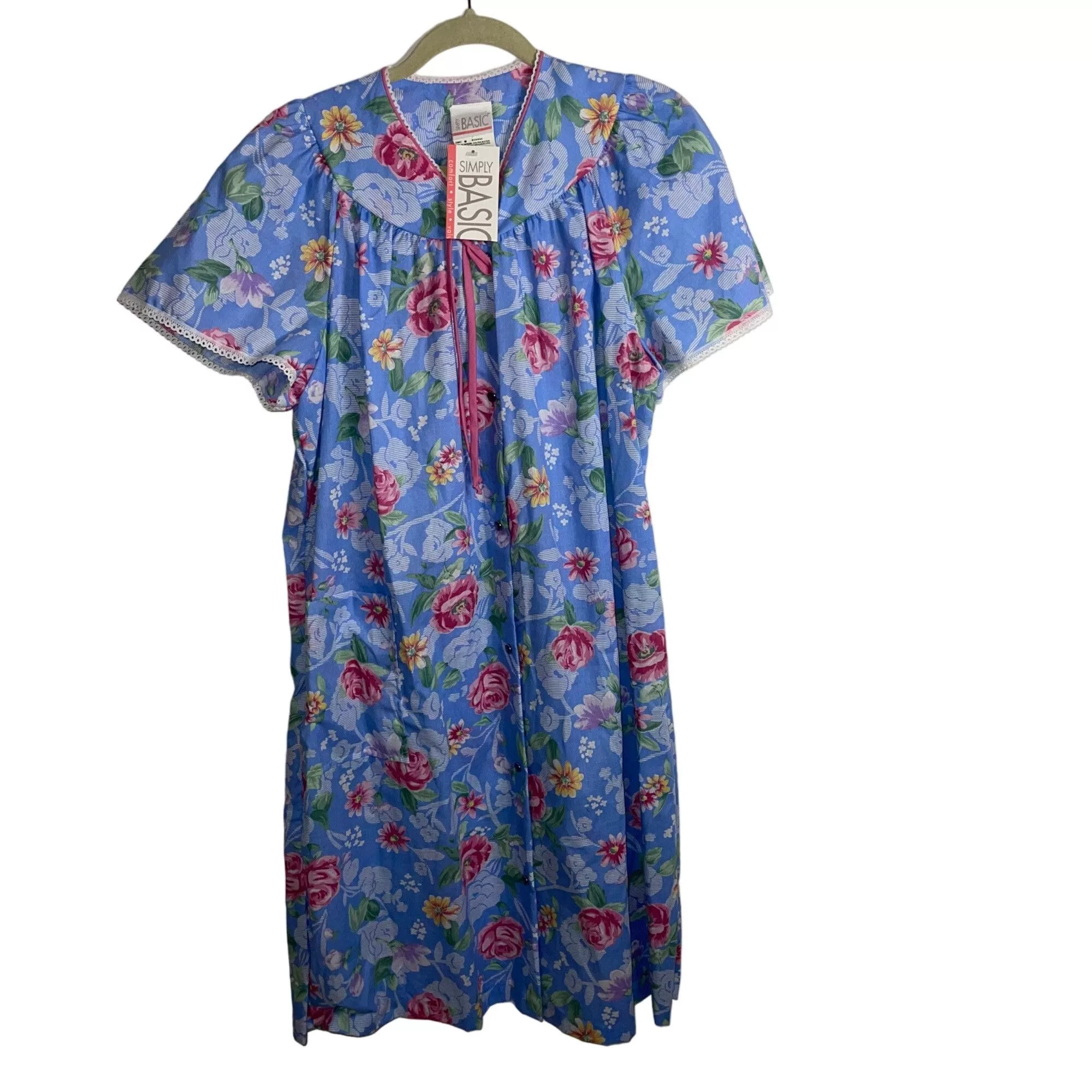 Other Miscellaneous Other Simply Basic Womens Coat Robe Size Medium Blue