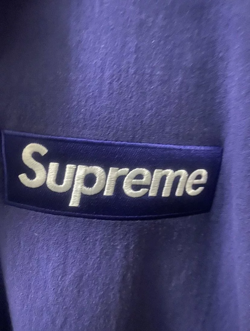 Supreme Sweatshirts Hoodies Supreme Box Logo Indigo/Mid blue/purple