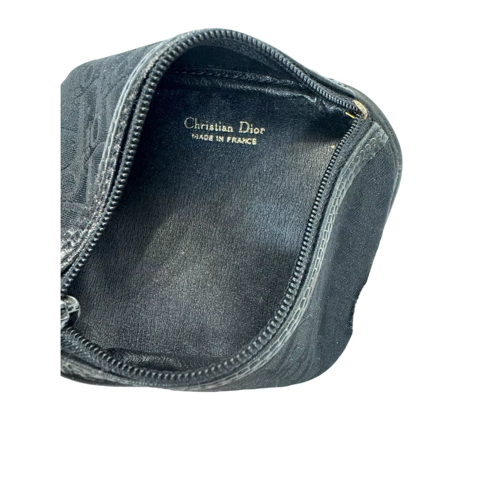 Dior Miscellaneous Christian Dior Coin Pouch Black