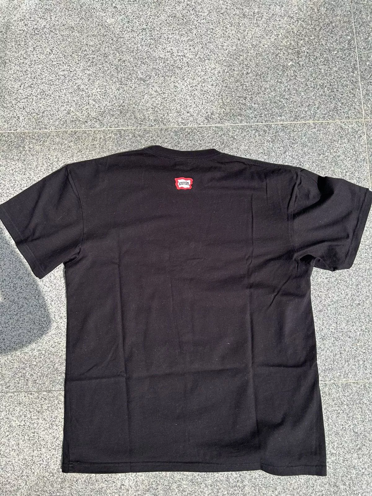 Icecream Short Sleeve T Shirts Icecream tee Black