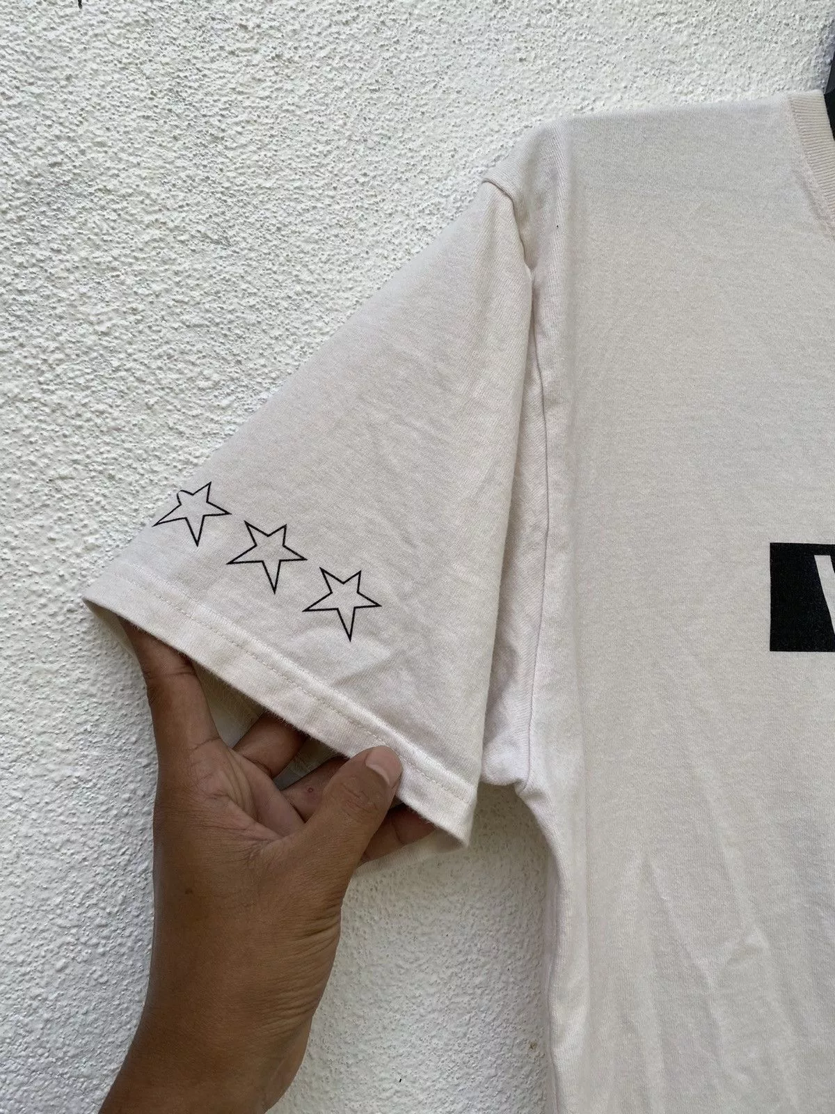 Vanson Leathers Short Sleeve T Shirts Vanson Leathers Vanson Leather Patch & Embroidery Big Logo Very Versatile White Vintage