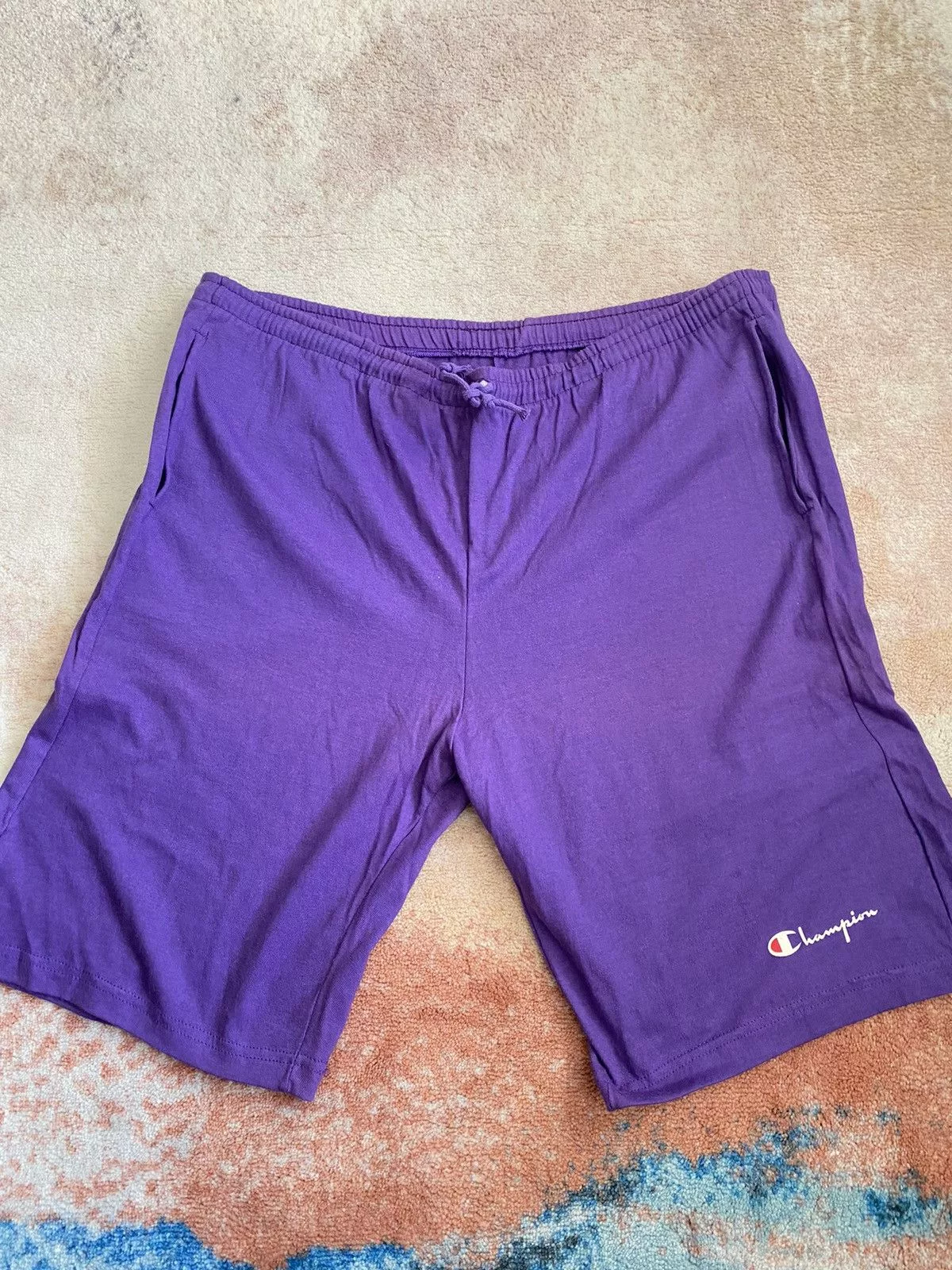 Champion Shorts Champion × Vintage Rare Vintage 90s Champion Purple Gym Shorts Streetwear