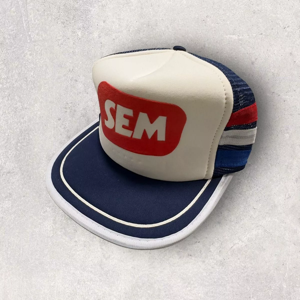 Vintage Hats Vintage SEM hat White