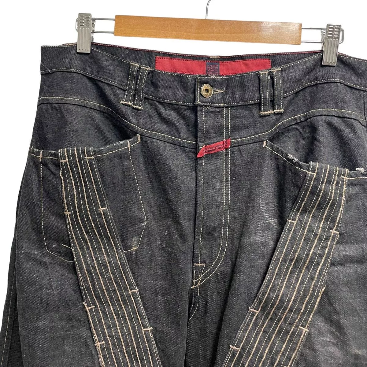 Marithe + Francois Girbaud Denim Marithe + Francois Girbaud Marithe Francois girbaud denim pants Blue