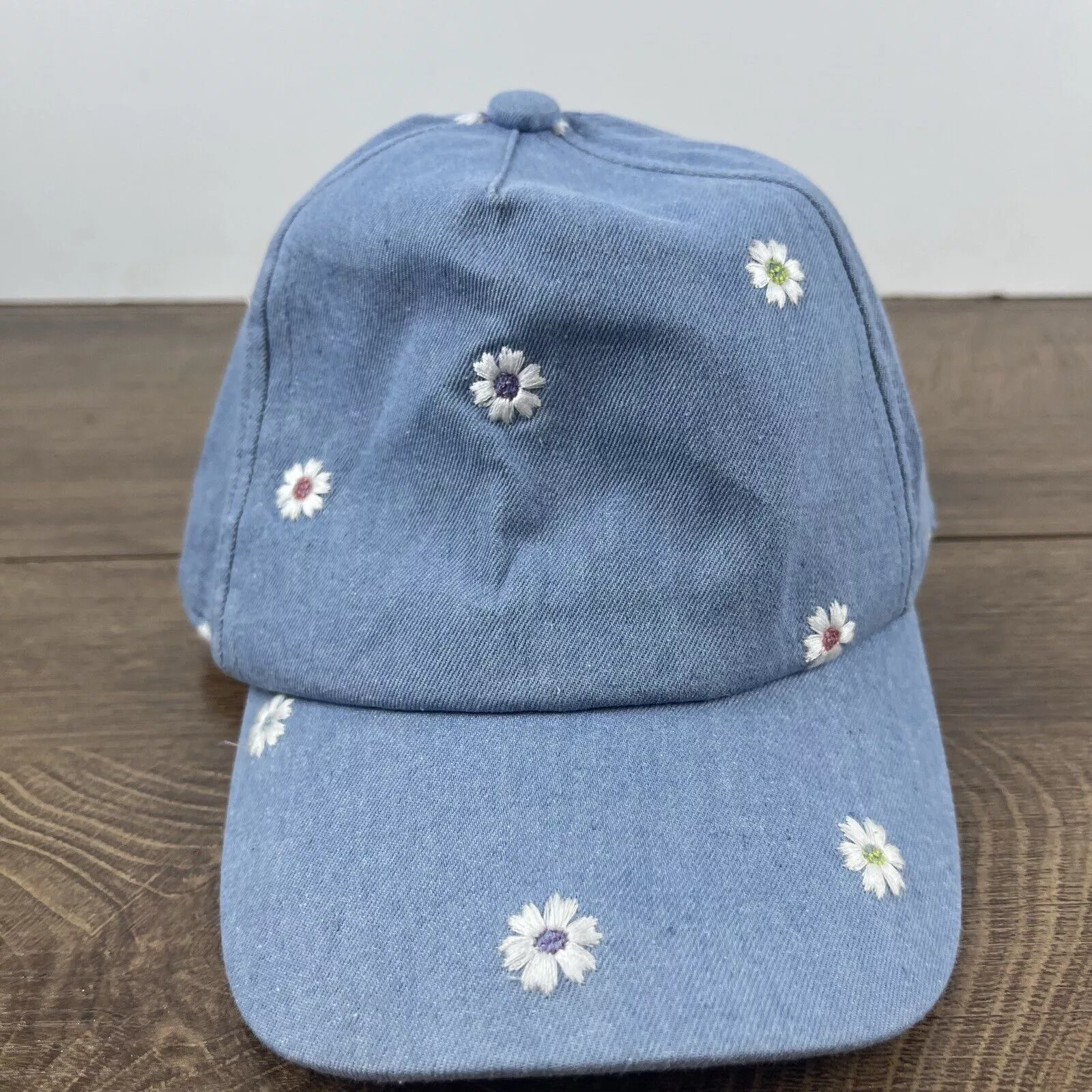 Other Hats Other Daisy Hat Daisys Flower Hat Blue Hat Adjustable Blue Adult S