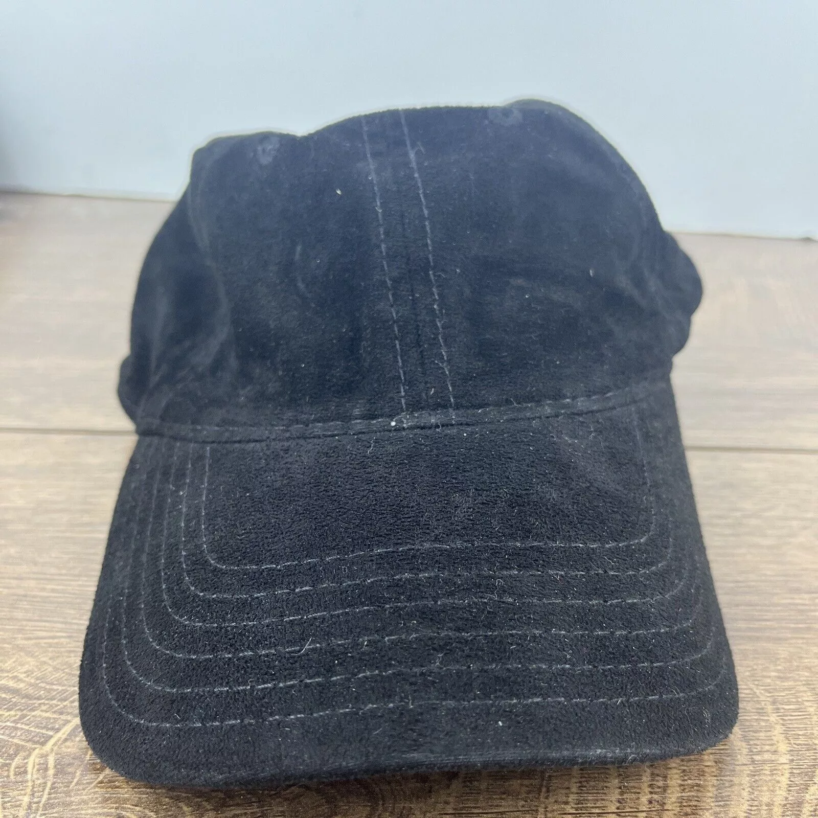 Other Hats Other Plain Black Baseball Hat Cap Running Black Hat Adjustable Ad
