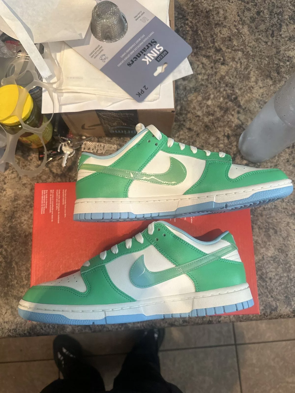 Nike Low Top Sneakers Nike Sb Green