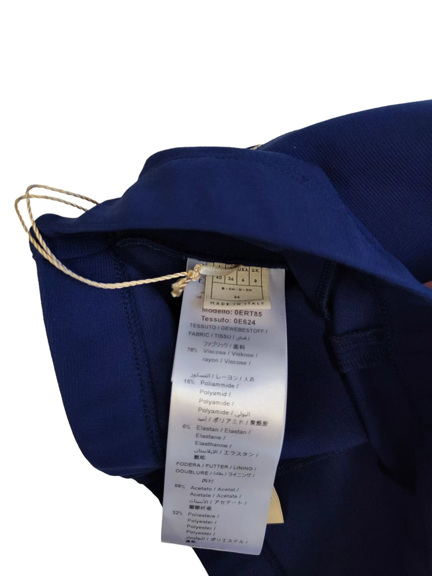 Emilio Pucci Pants Emilio Pucci Navy Blue Straight Pants