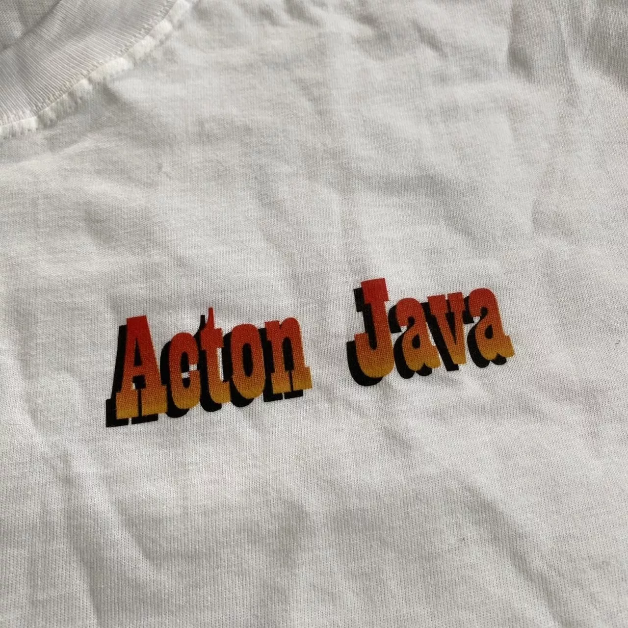 Hanes Short Sleeve T Shirts Hanes Hanss Action Java tee White