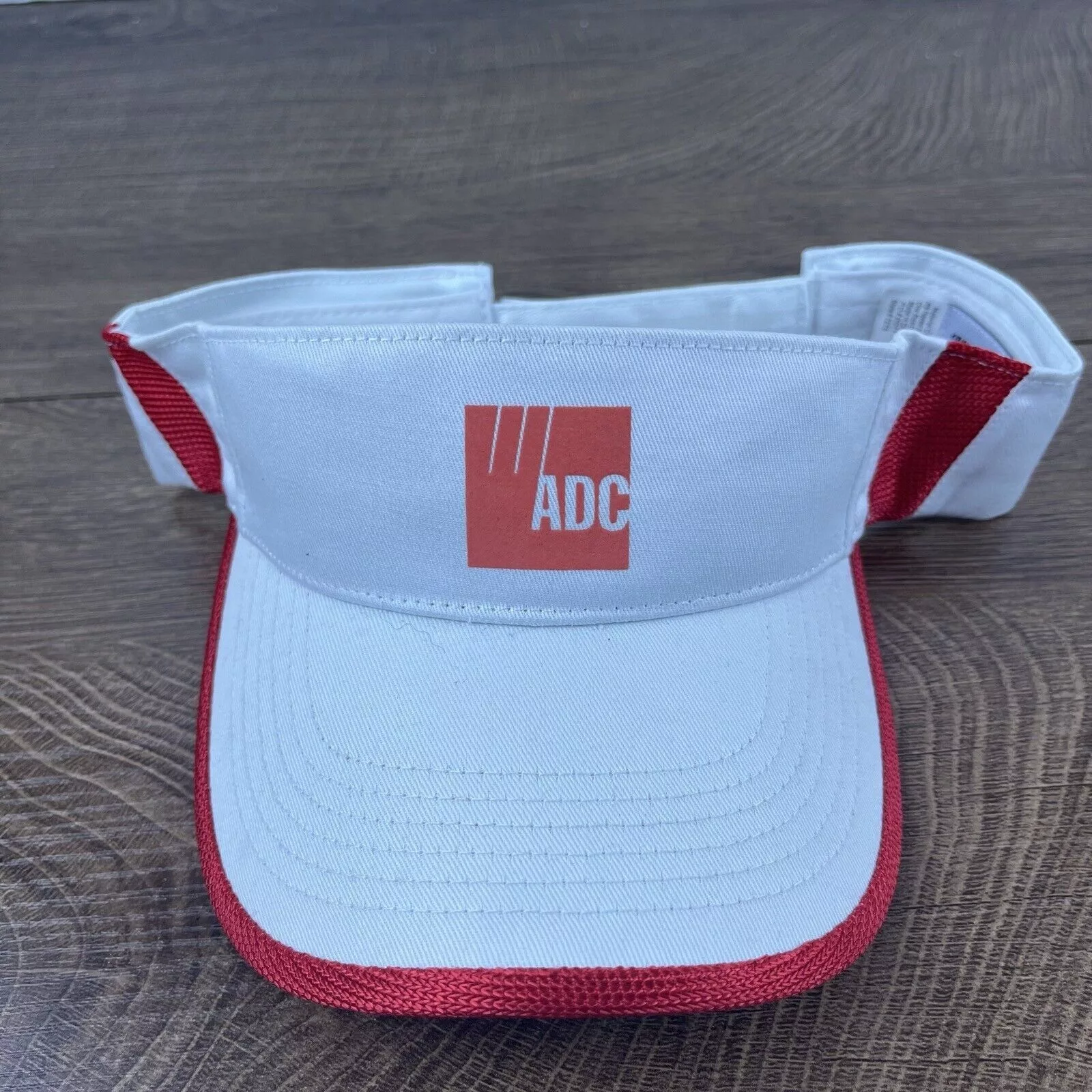 Other Hats Other ADC W Visor Hat White ADC Cap Hat Adjustable Hat ADC White A