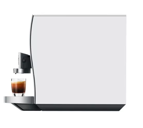 --Jura Z10 Hot & Cold Espresso Machine Silver and White