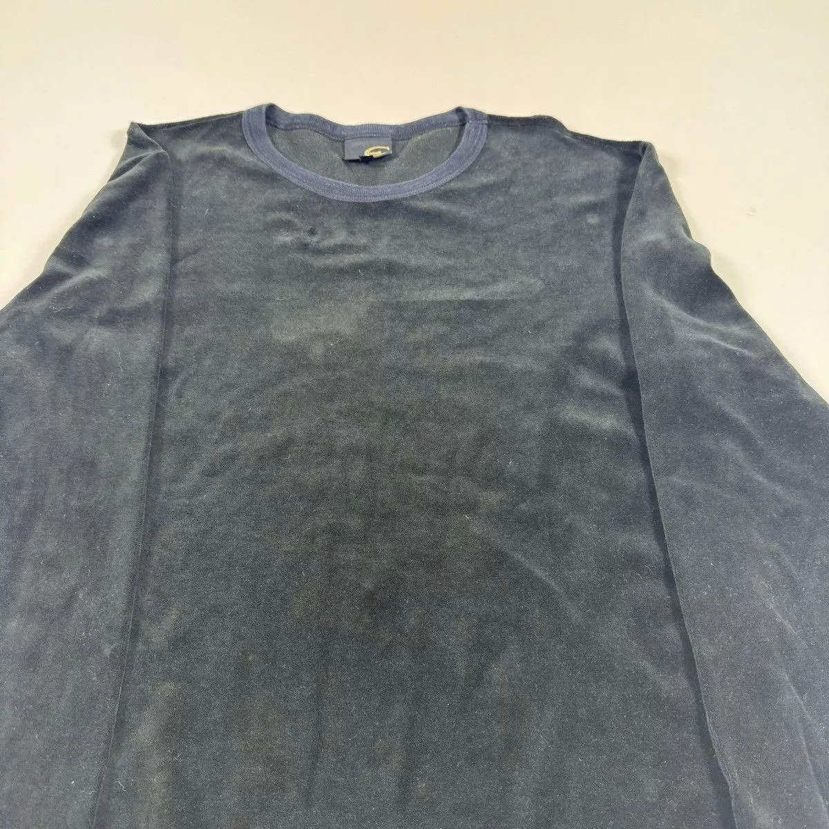 Just Cavalli Sweatshirts Just Cavalli × Vintage vintage luxury just cavalli velour woman 90s Black