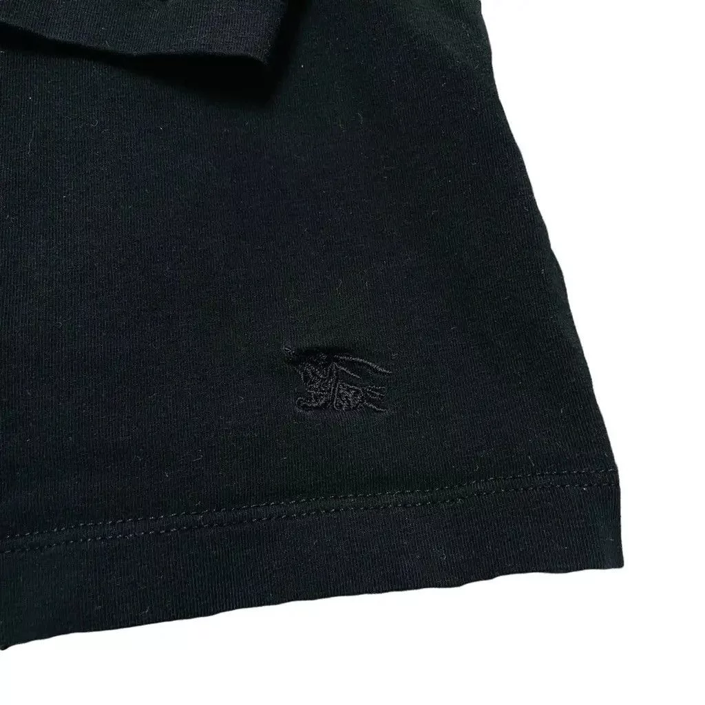 Burberry Blouses Burberry longsleece blouse with pattern Size: L Black