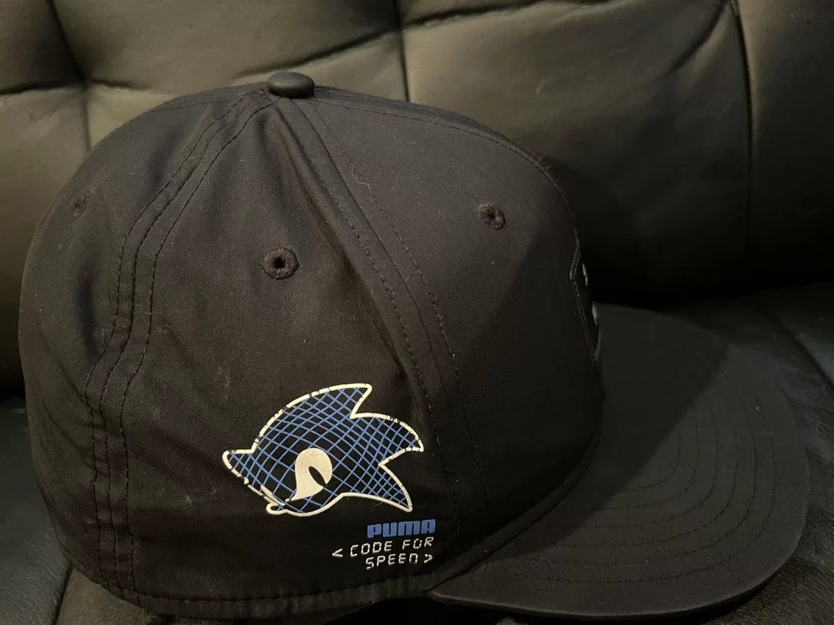 Puma Hats Puma x Sega Sonic The Hedgehog Hat Black