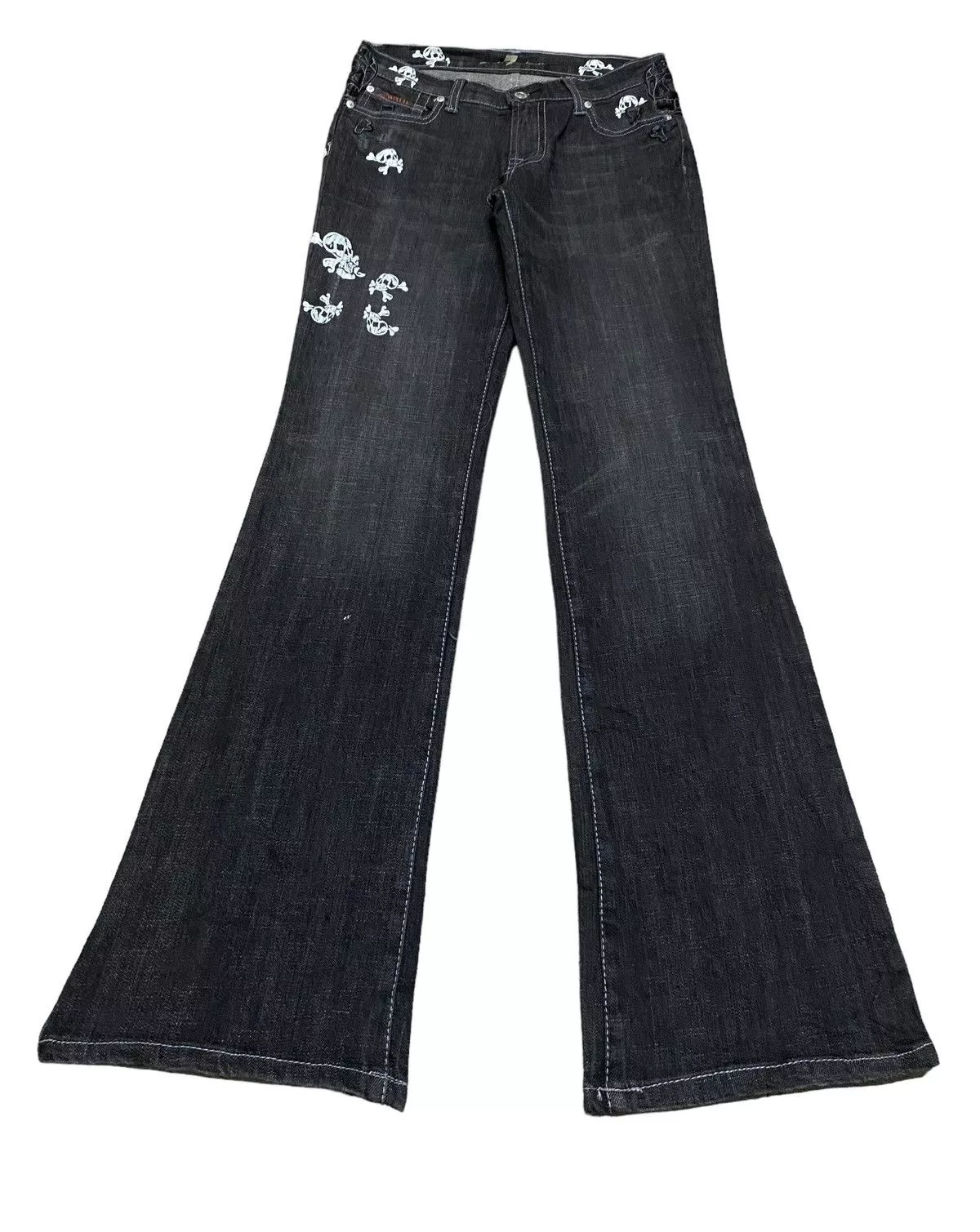 7 For All Mankind Denim 7 For All Mankind × If Six Was Nine Vintage Brand 7 for All Mankind Flared Jeans Blue