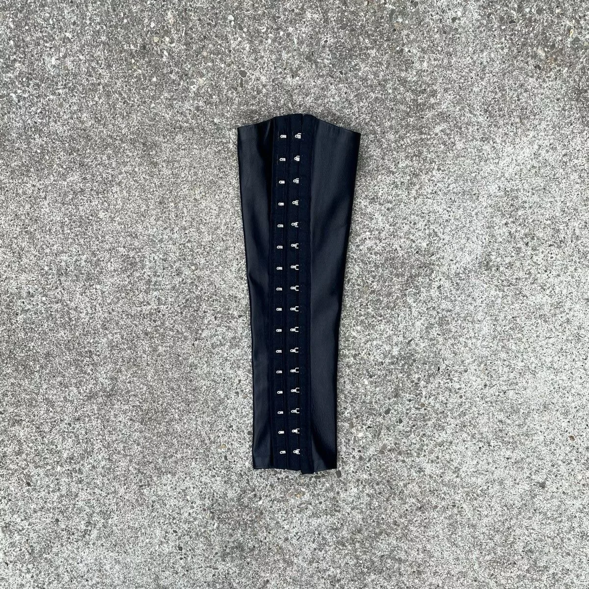 Dirk Bikkembergs Gloves Dirk Bikkembergs sample Leather arm corset Black