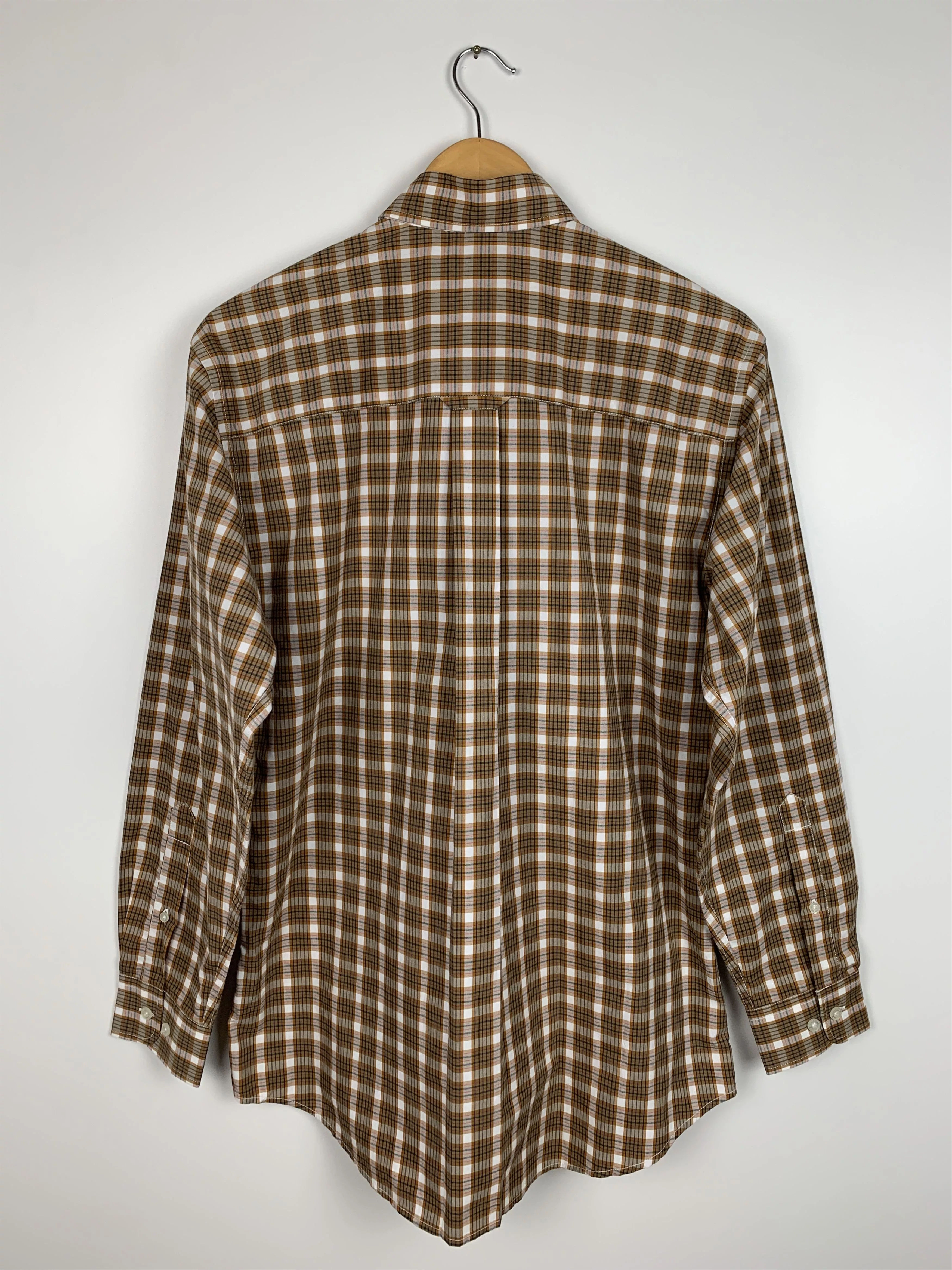 Pendleton Shirts Button Ups Pendleton Boulevard Button Down Shirt Plaid Cotton Size S Yellow