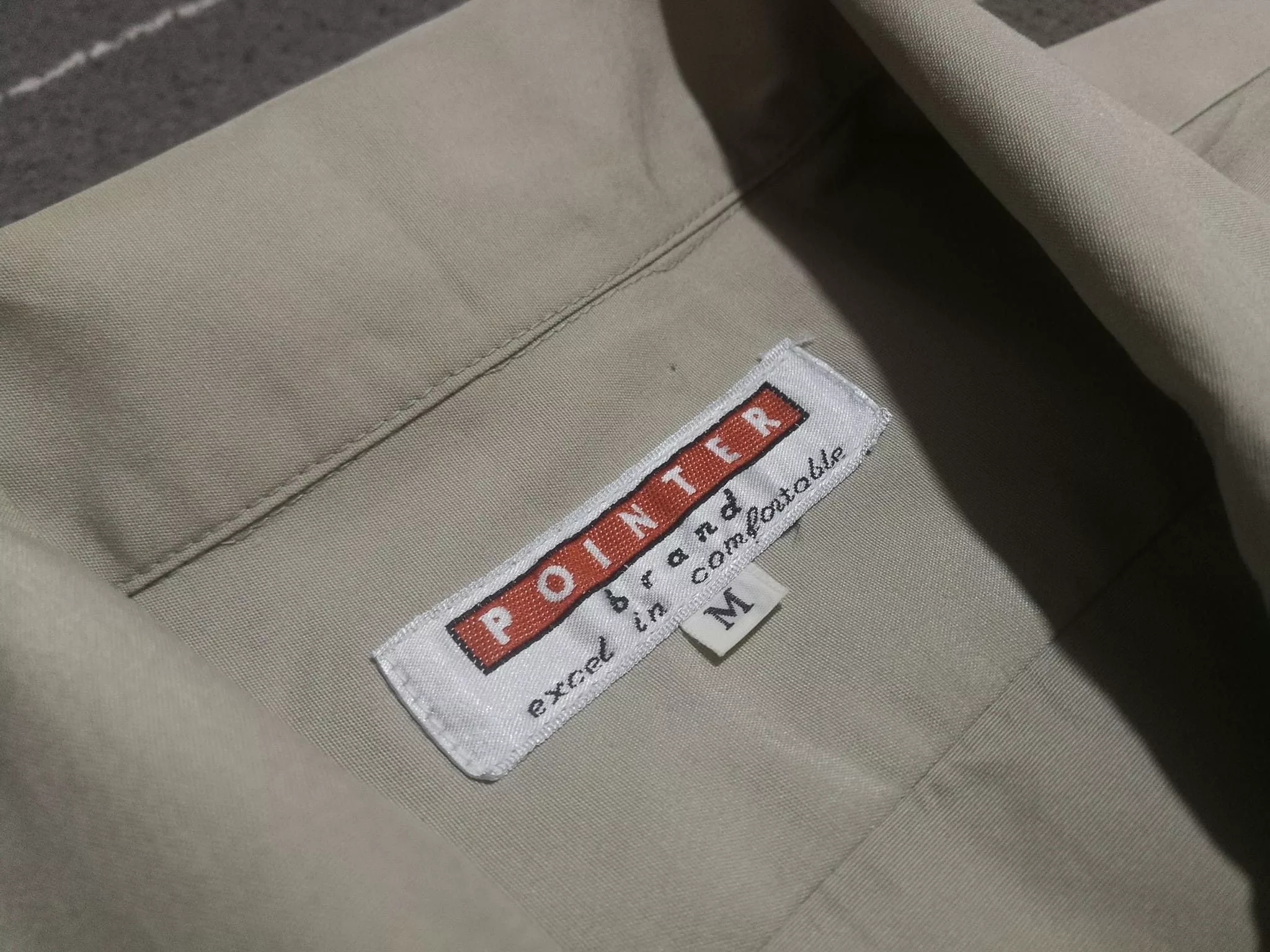 Pointer Shirts Button Ups Pointer brand workwear Primtuh khaki M Brown