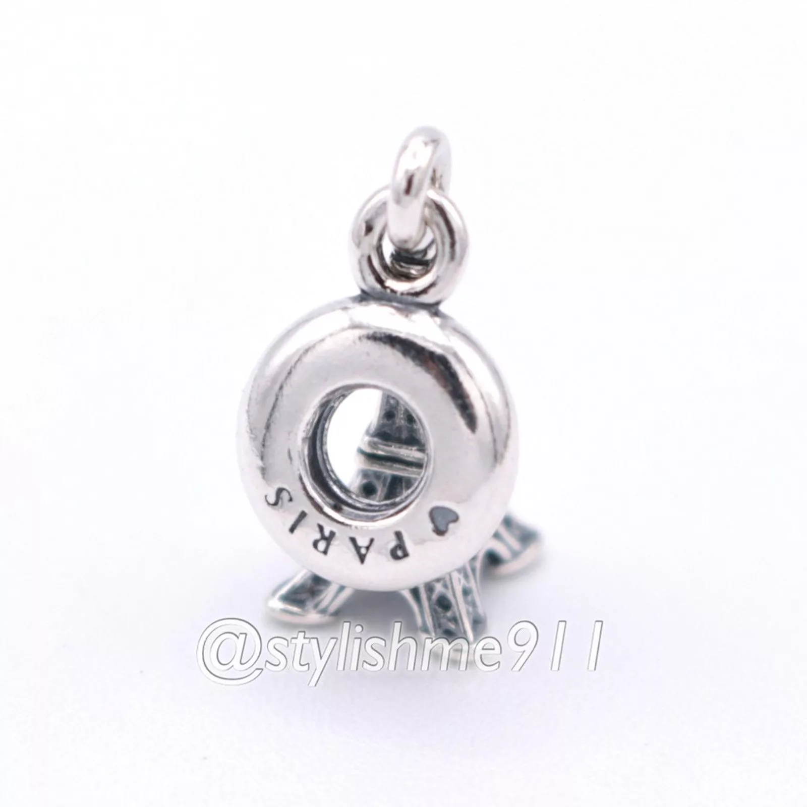 pandora Charms Authentic PANDORA Eiffel Tower Paris Dangle - 791082 Silver
