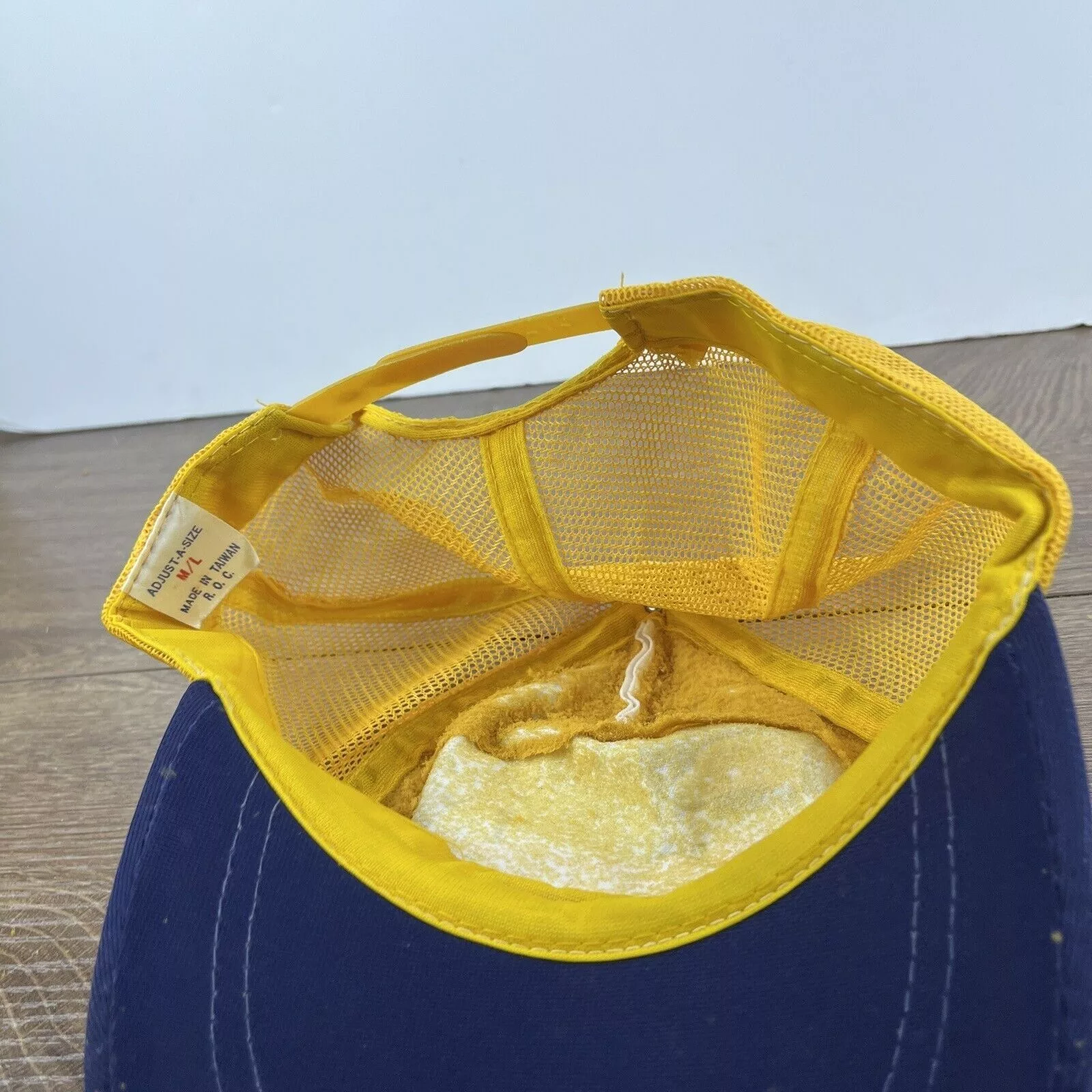 Other Hats Other Never Give a Sucker an Even Break Yellow Hat Adjustable Adul