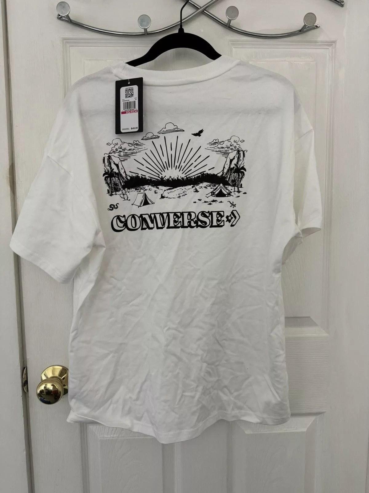 Converse Short Sleeve T Shirts Converse × Vintage Converse Dessert Tee White