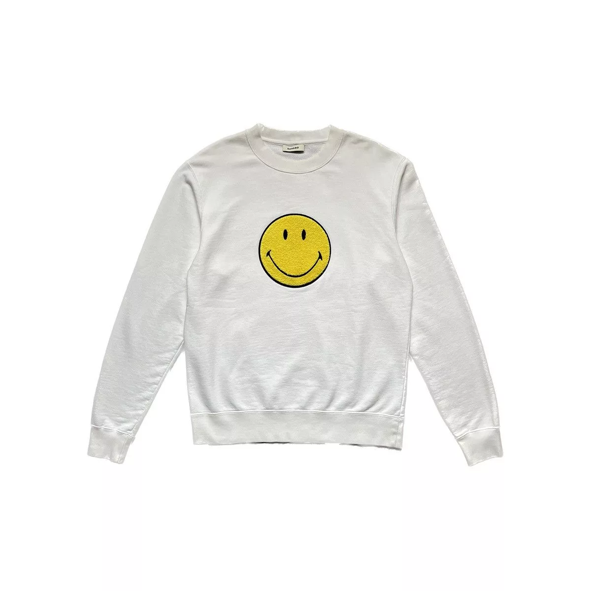 Sandro Sweaters Knitwear Sandro Smiles Sweater White