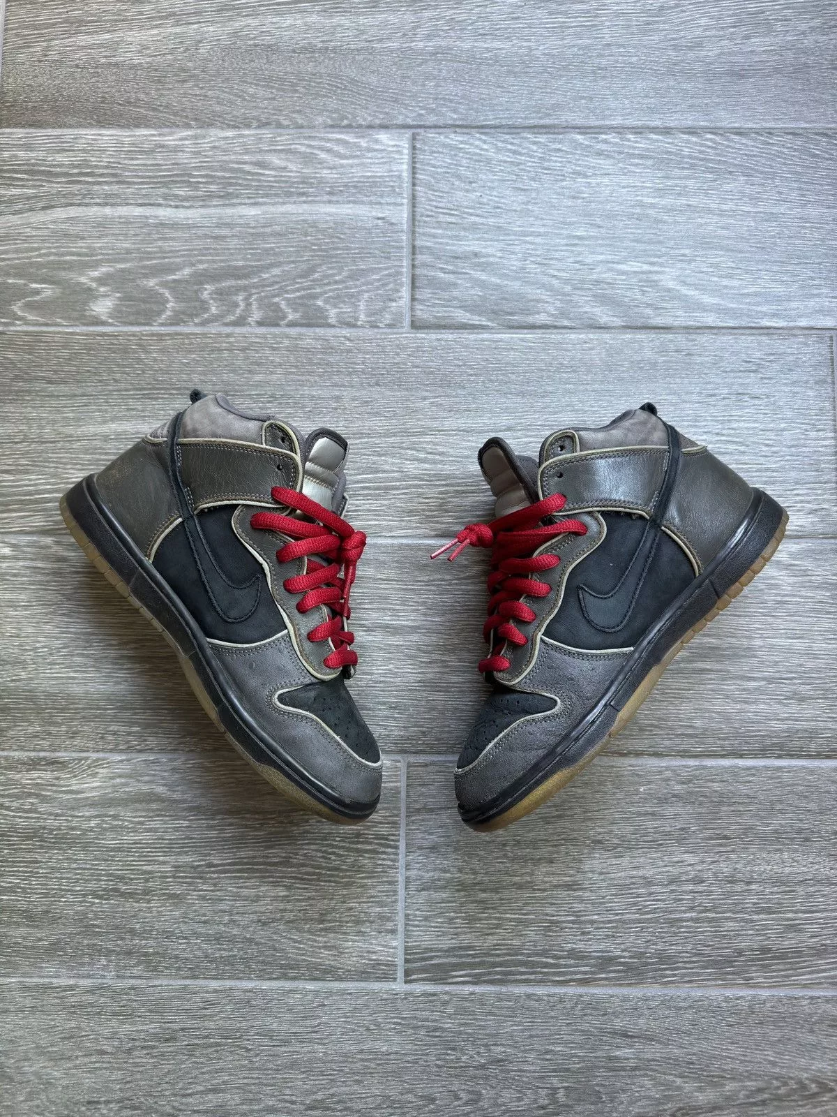 MF Doom Hi Top Sneakers MF Doom × Nike Nike sb dunk MF doom Black