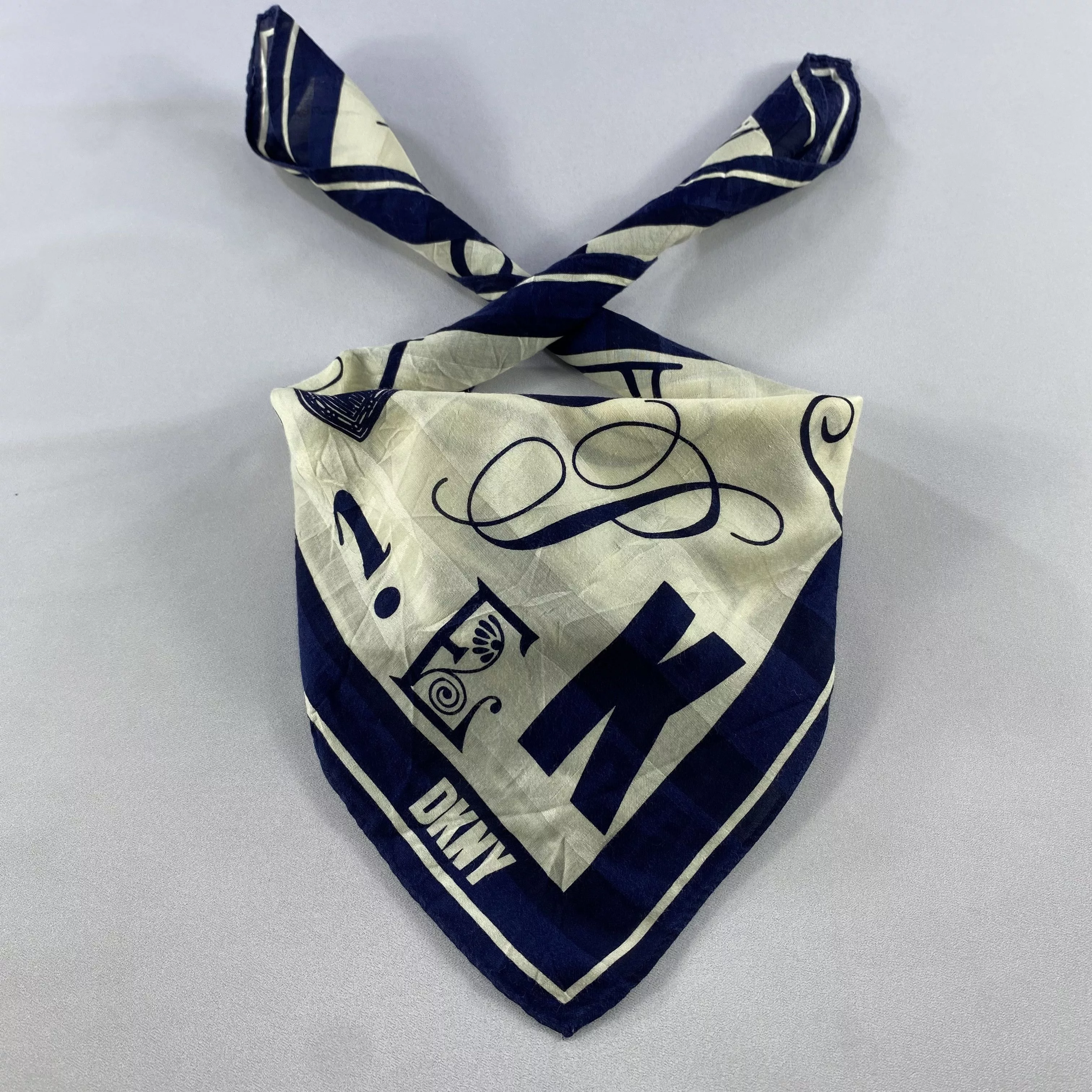 DKNY Ties Pocketsquares DKNY × Vintage DKNY Bandana/ Handkerchief / Neckerchief Multi