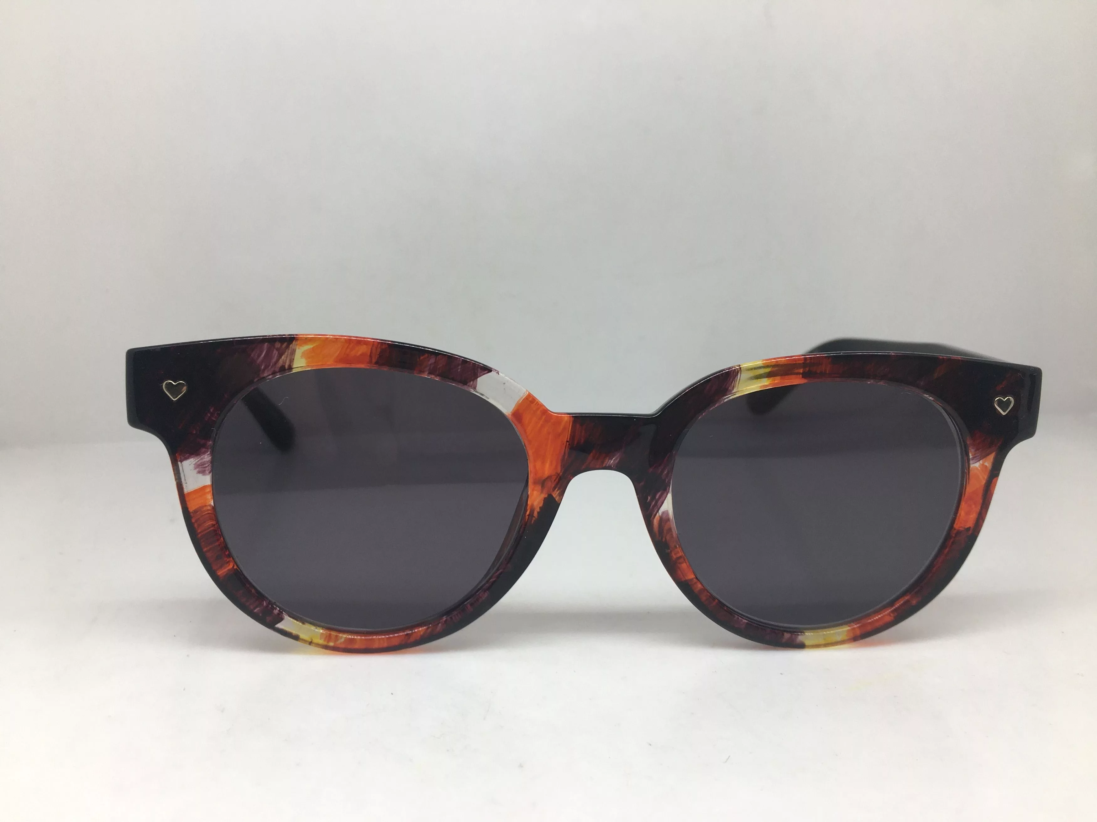 Other Sunglasses Other Handmade Acetate Round Sunglasses Frame Multi
