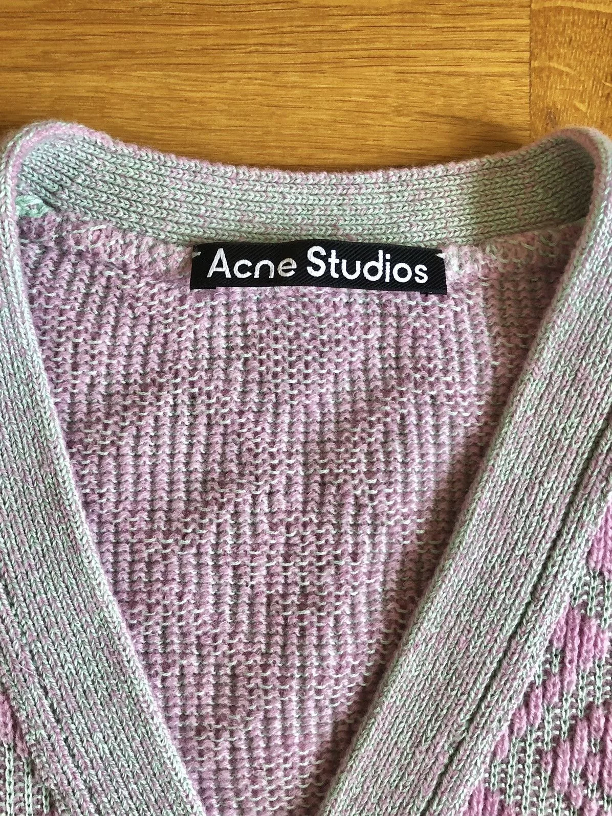 Acne Studios Sweaters Knitwear Acne Studios Pink/Blue Cardigan