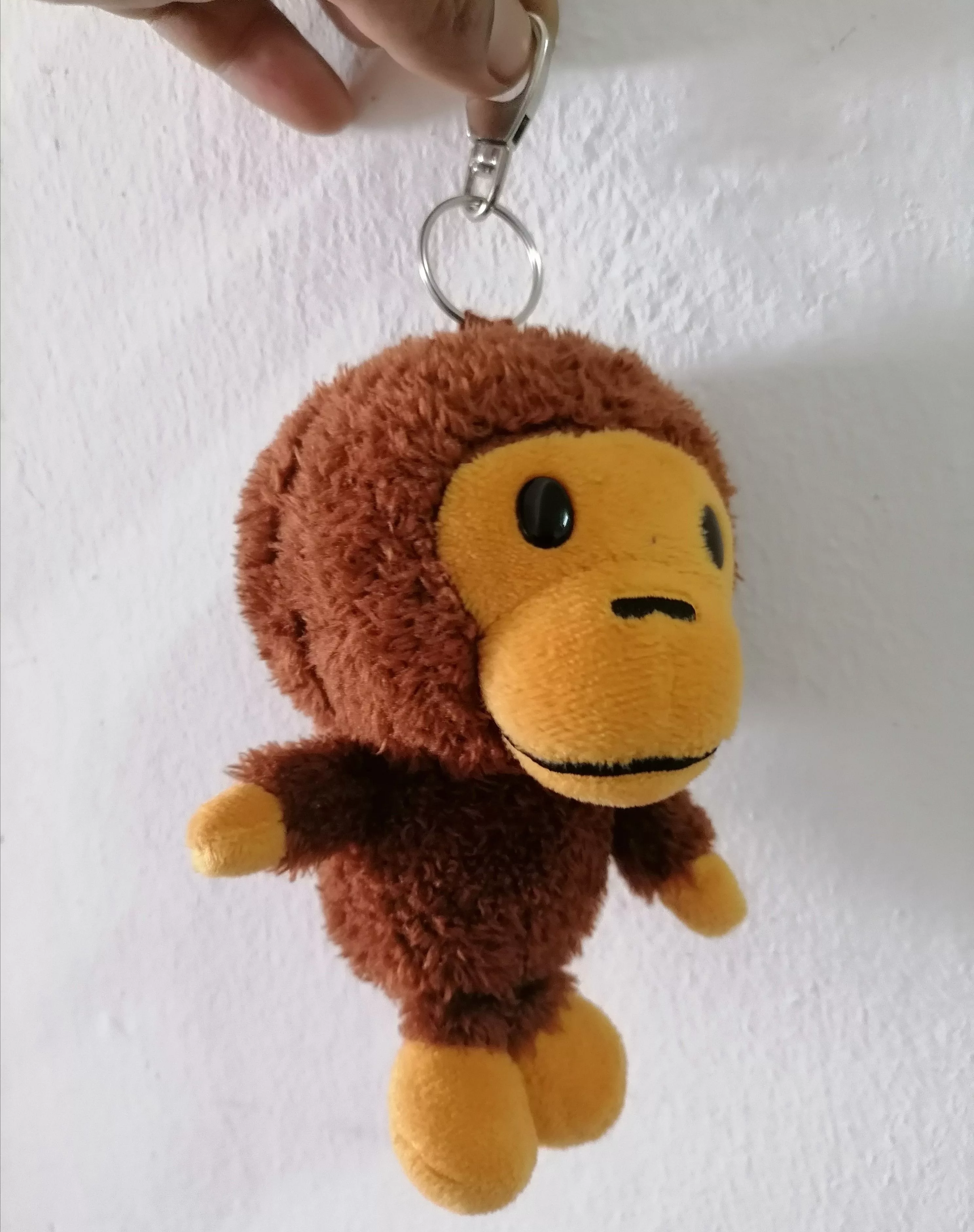 Bape Miscellaneous Bape BABY MILO PLUSH KEYCHAIN Brown