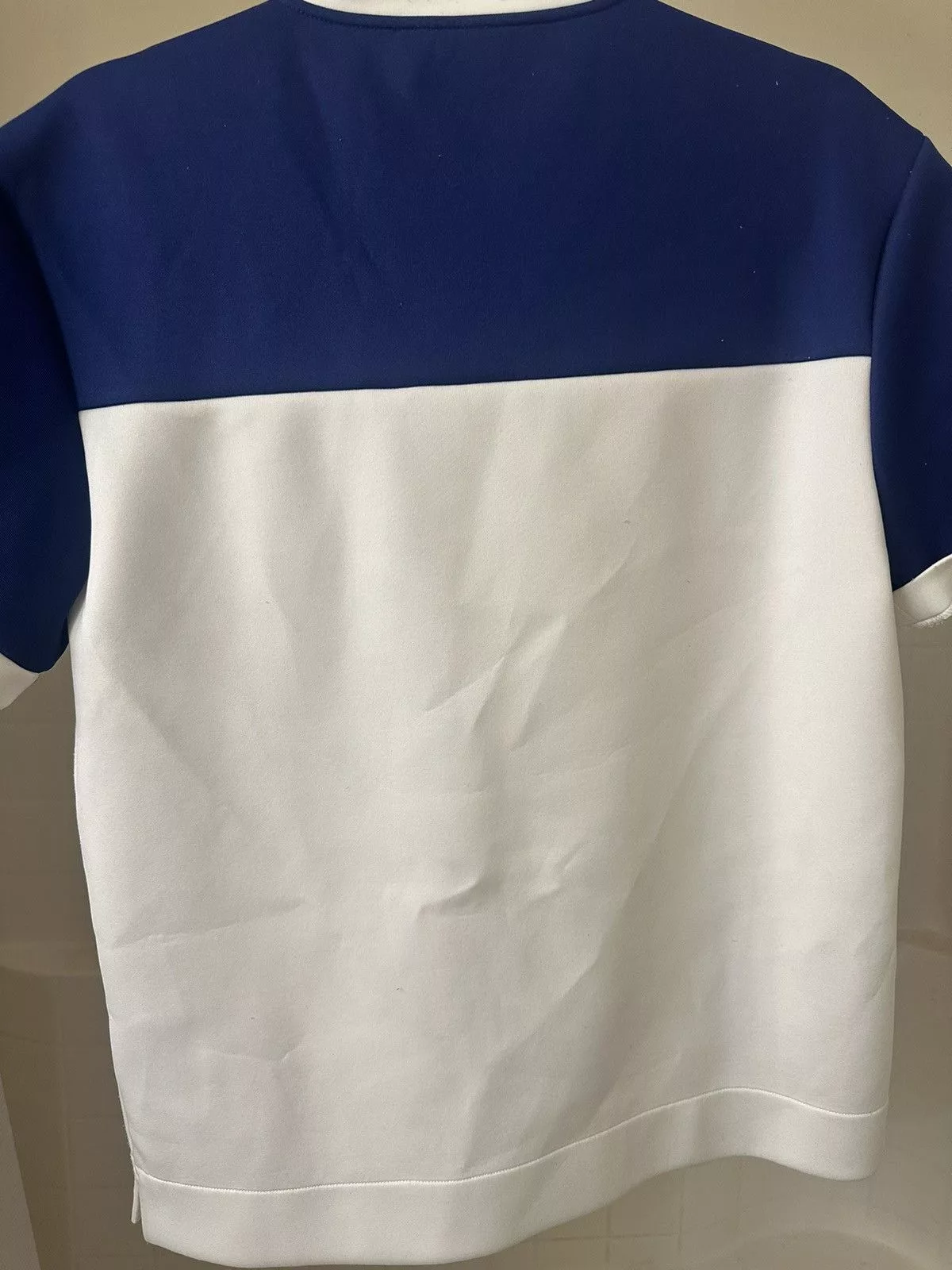 Prada Short Sleeve T Shirts SS18 Runway Prada Shirt Size M Blue
