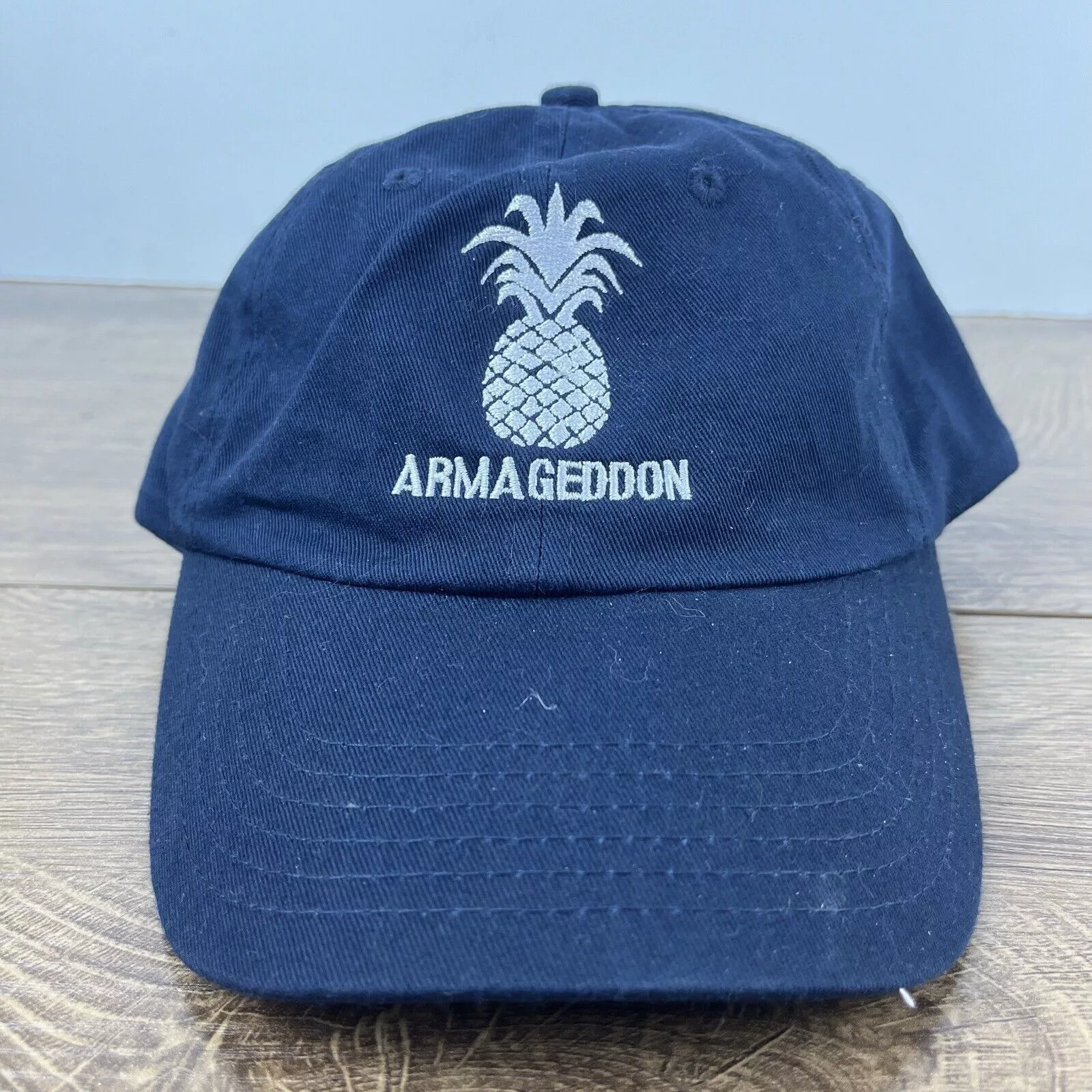 Other Hats Other Armageddon Pineapple Hat Armageddon Blue Hat Adjustable Adul