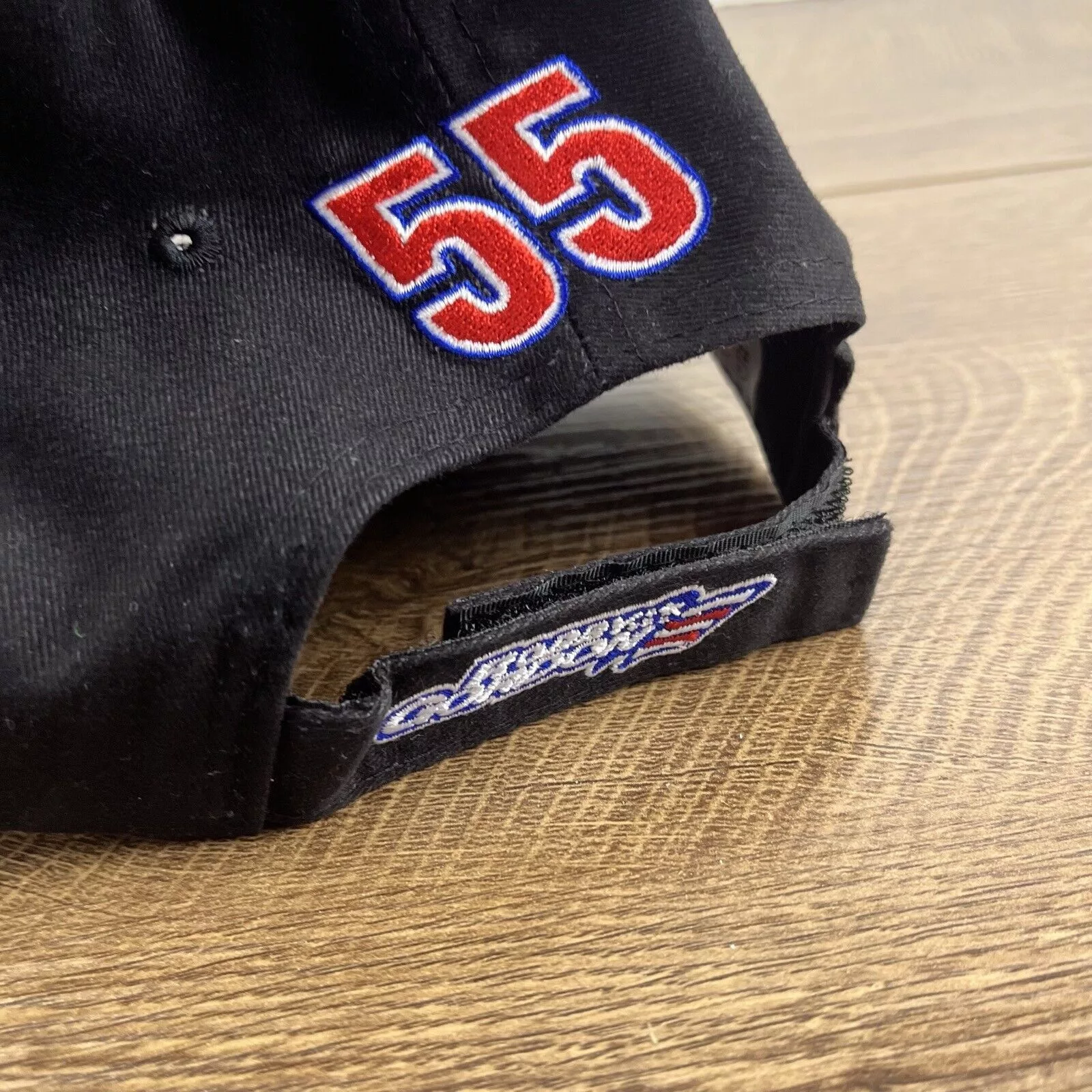 Other Hats Other Fruit of the Loom Racing 55 Hat Black Cap Hat Adjustable Bla