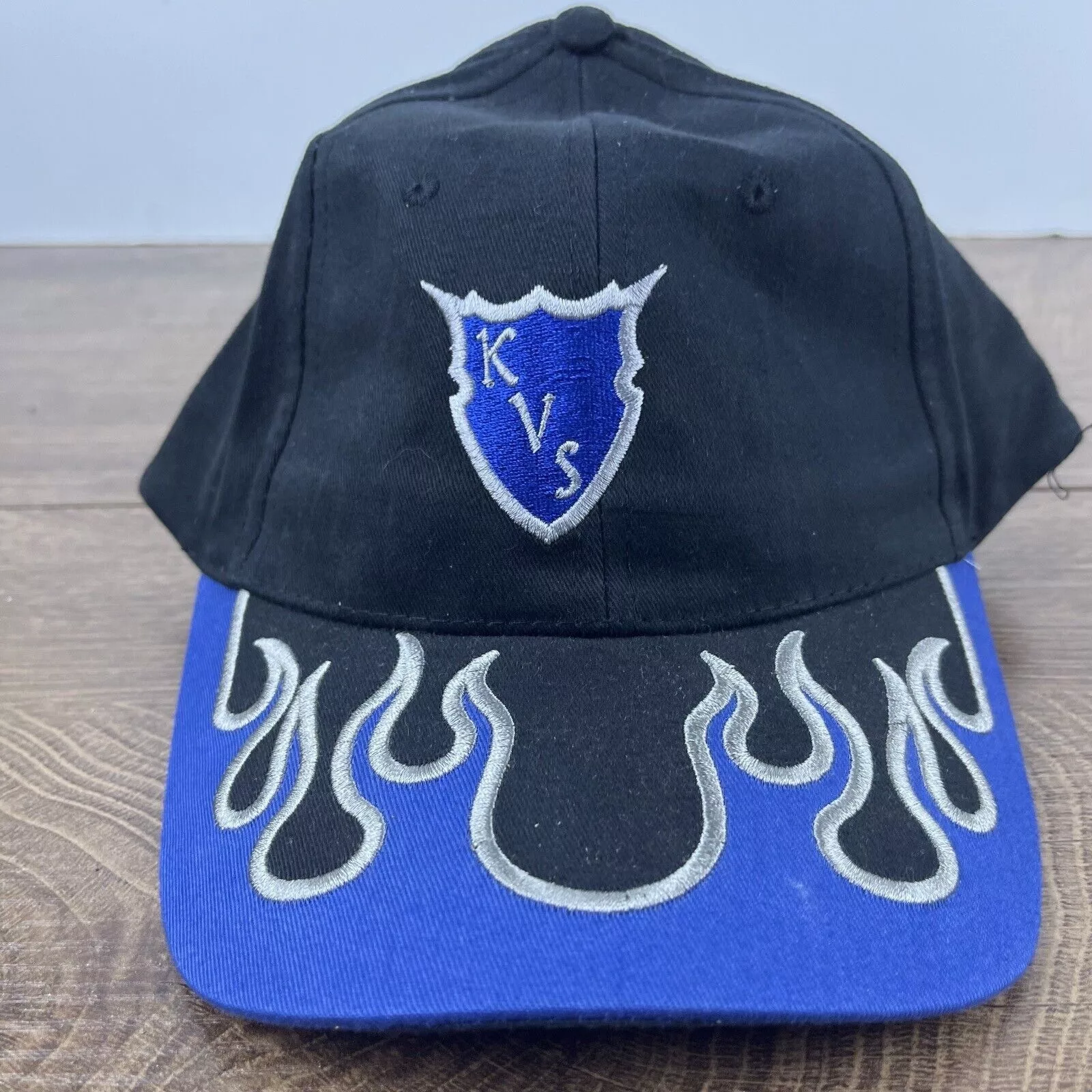 Other Hats Other KVS Devils Hat Black Cap Blue Devils Hat Adjustable Hat Blac