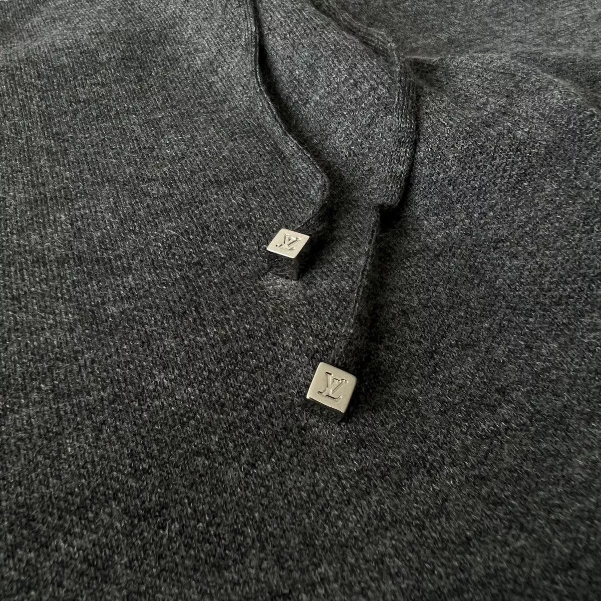 Louis Vuitton Sweatpants Louis Vuitton Grey Cotton Wool Mixed Sweatpants Gray