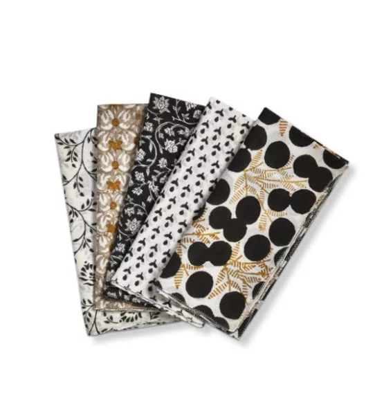 Multi Block Print Napkins Asst