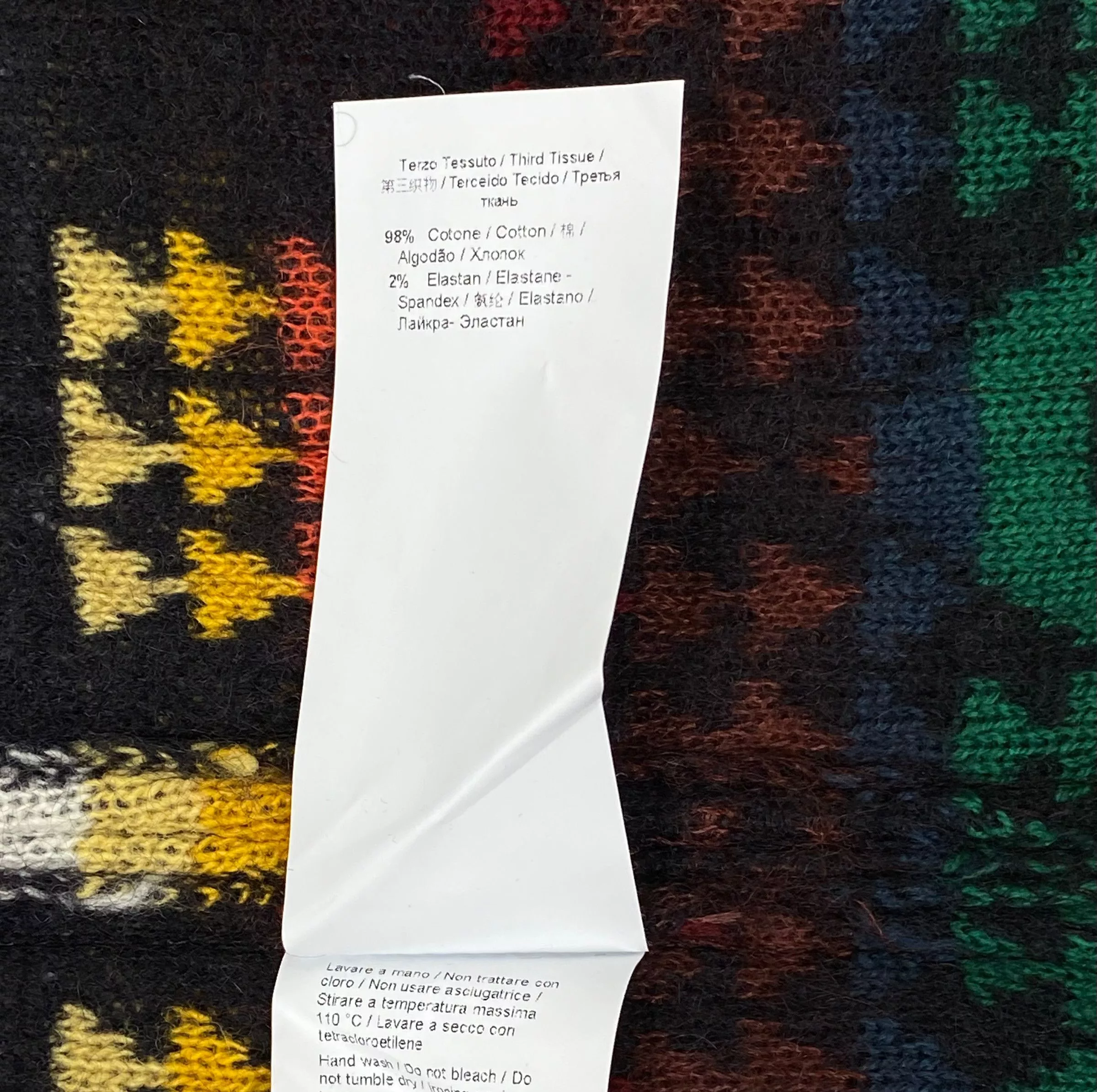 N21 Sweaters Numero 21 N21 Sweater alpaca-wool printed pullover size 38 Multi