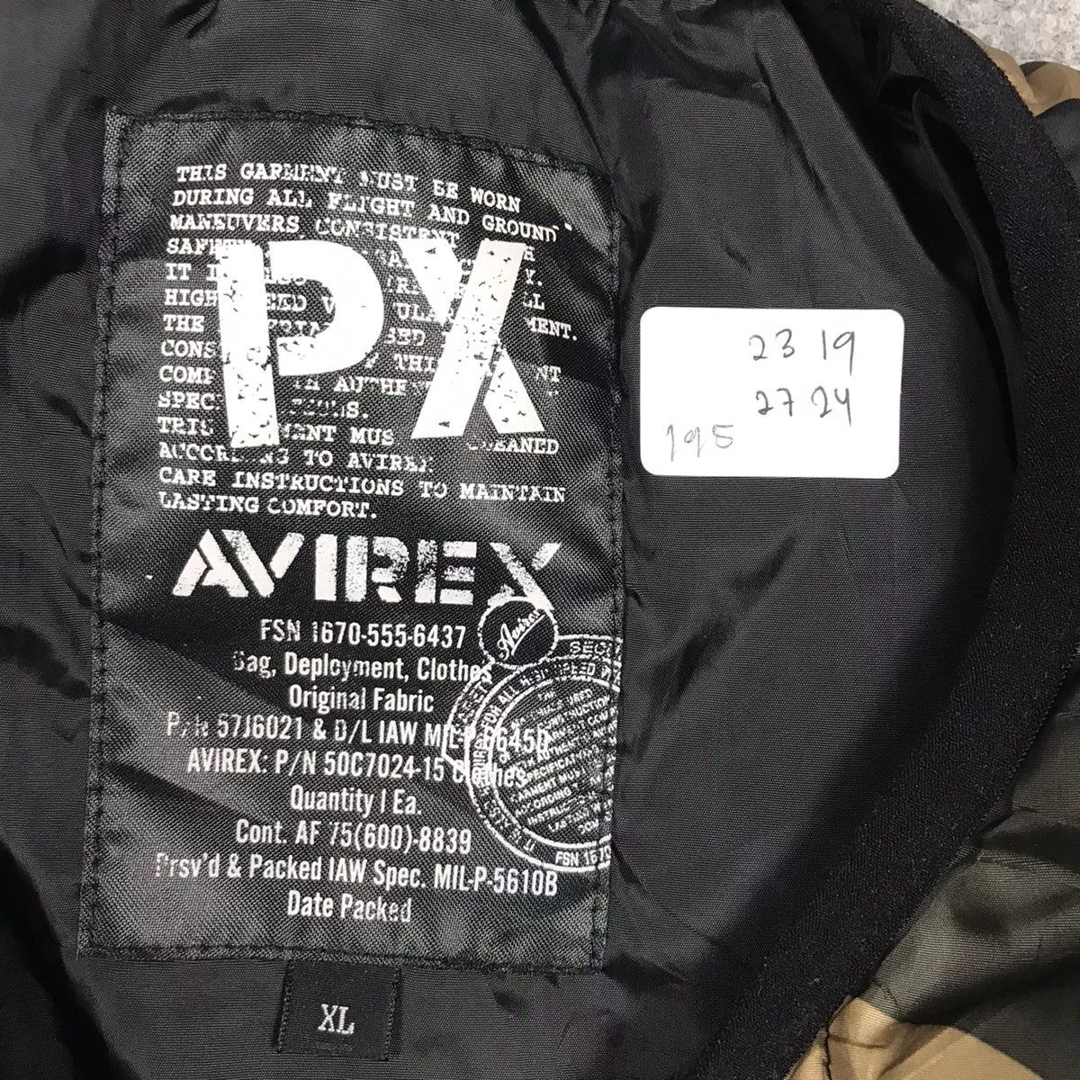 Avirex Light Jackets AVIREX CAMO SNAP BUTTON JACKET Multi