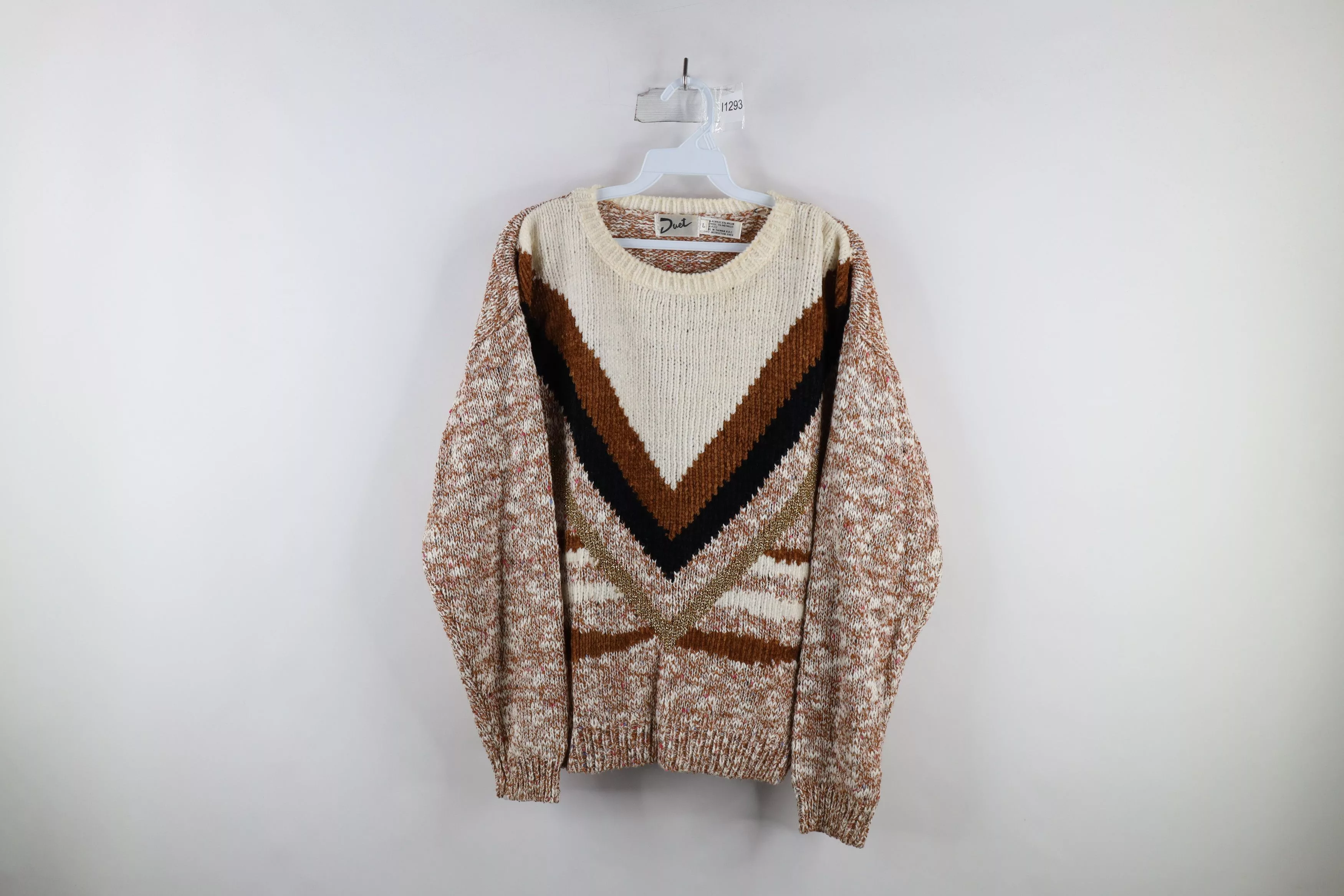 Vintage Sweaters Vintage 90s Coogi Style Wool Blend Knit Mom Sweater Multi