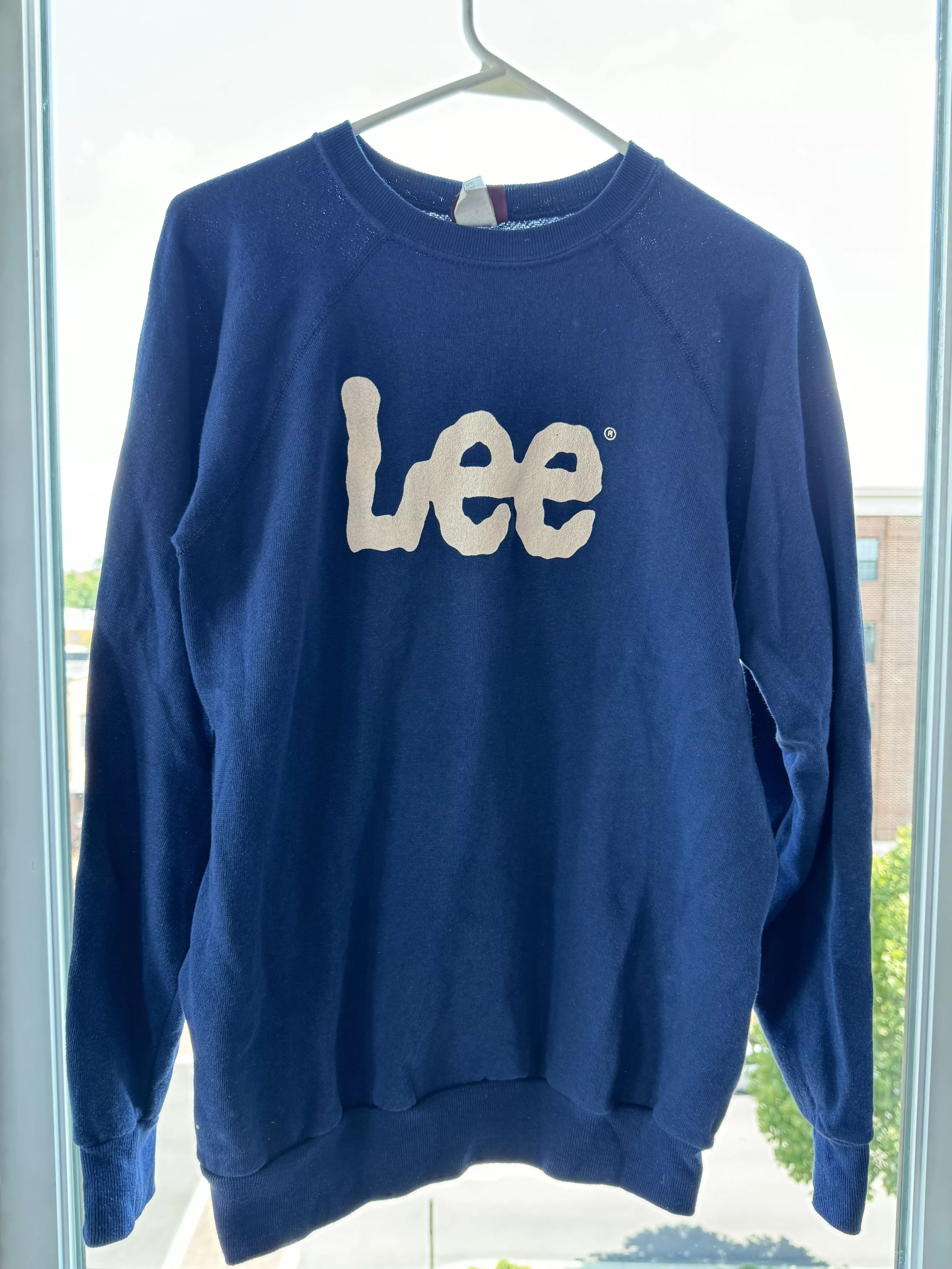 Lee Sweaters Knitwear Vintage Lee Sweater Sweatshirt Pullover Blue