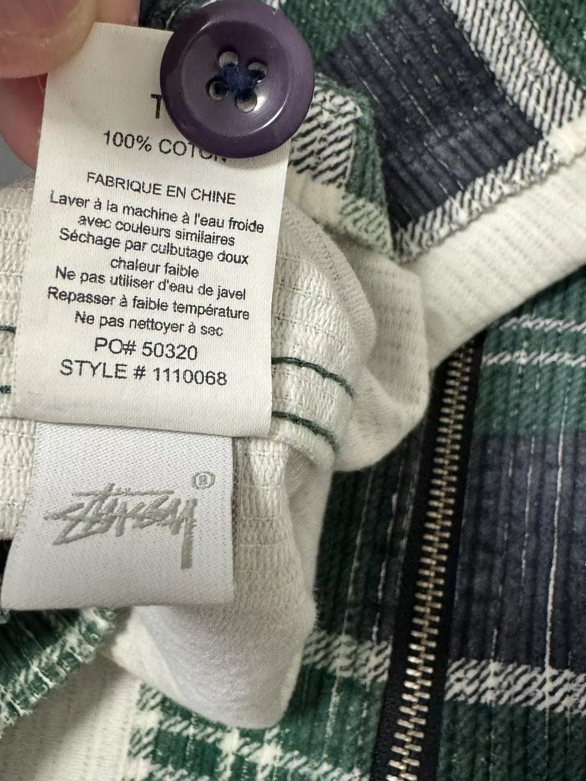 Stussy Bombers Stussy jacket size XL Green