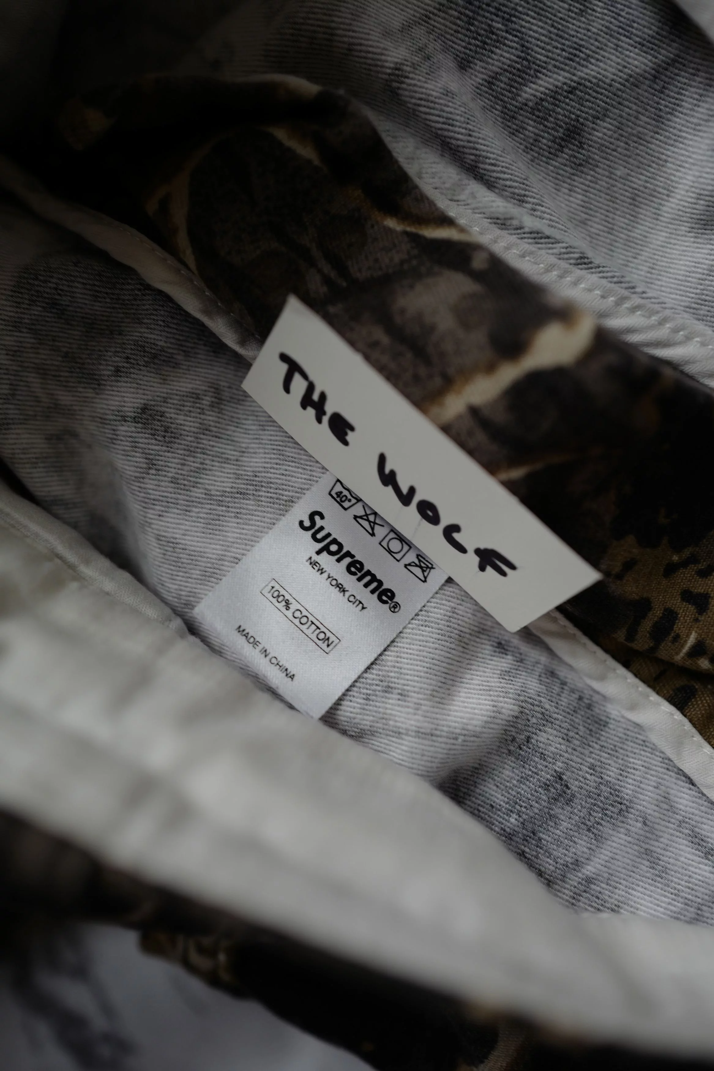 Supreme Casual Pants Supreme Tree Cargo Pants Brown