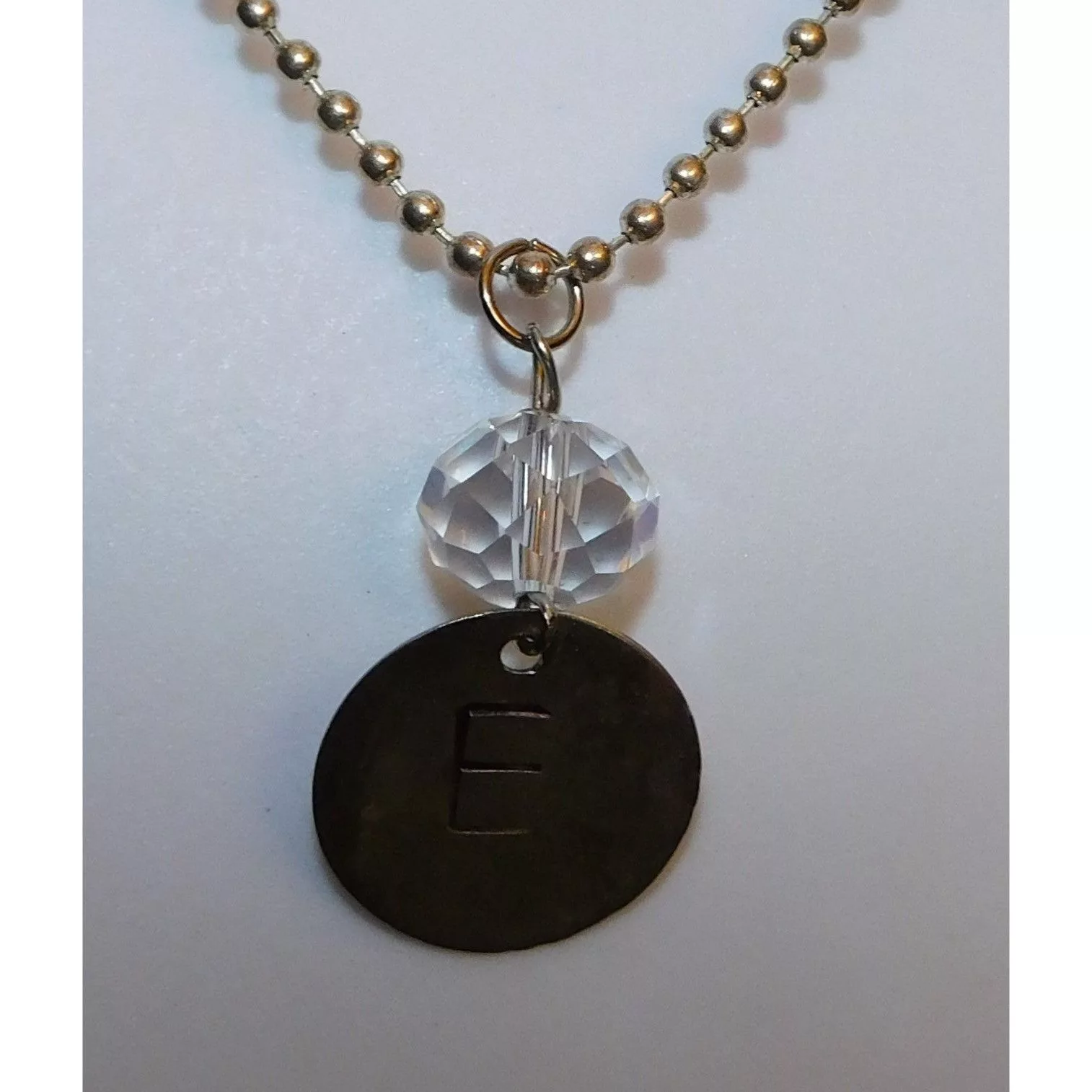 Other Necklaces Other Sterling Silver E Necklace